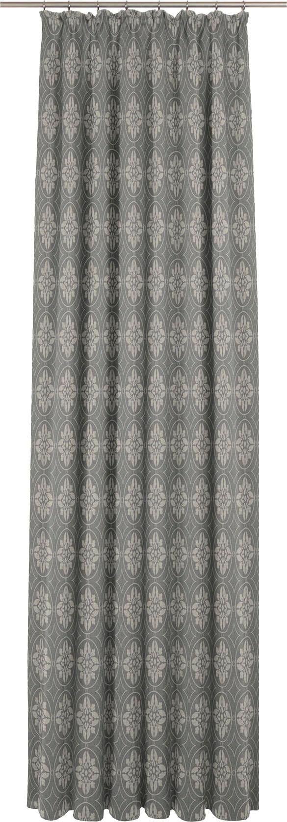 Adam Vorhang "Romantic Puligny Light aus 100 % Bio-Baumwolle, Kräuselband ( günstig online kaufen