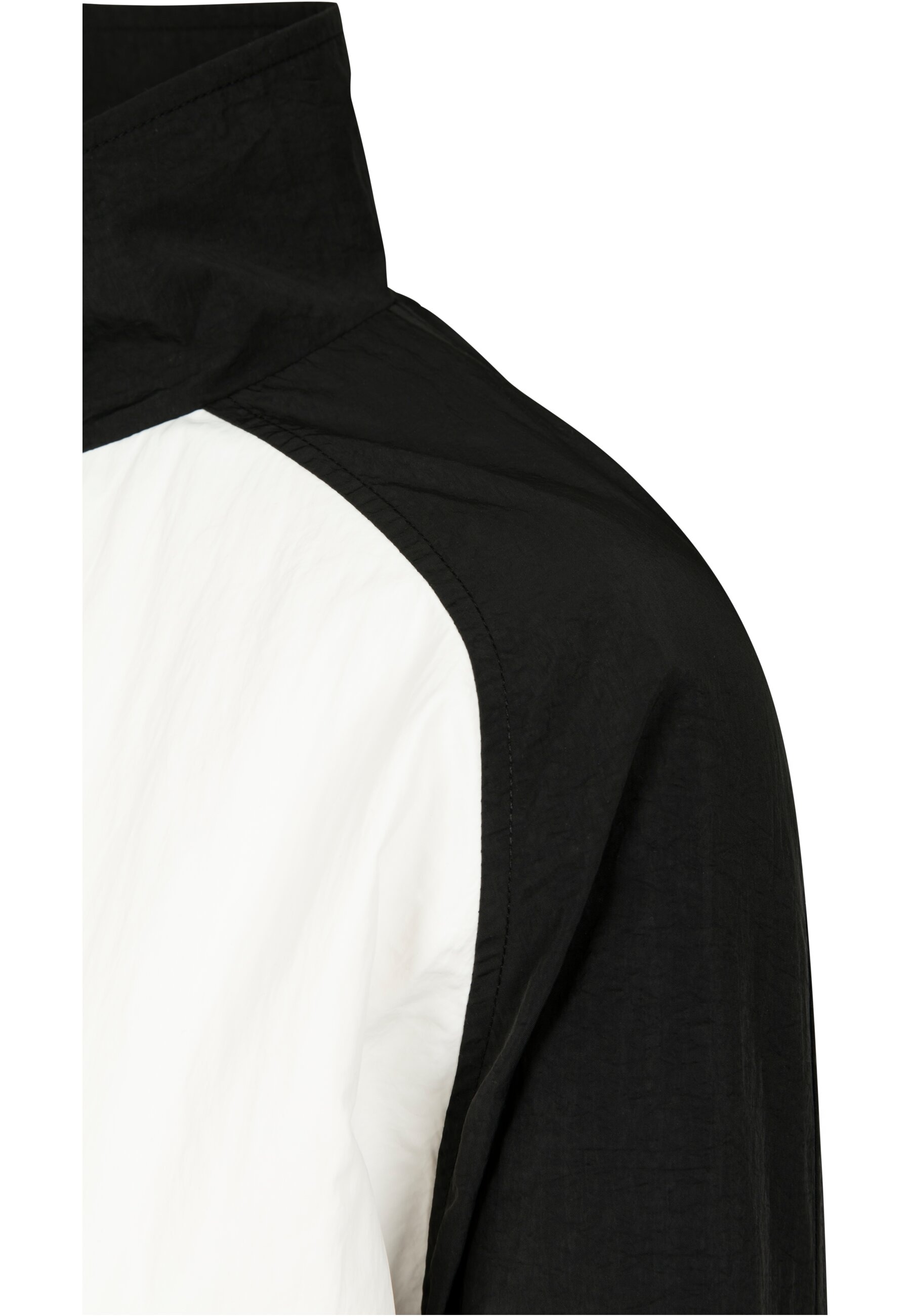 URBAN CLASSICS Allwetterjacke »Urban Classics Damen Ladies Short Raglan Crinkle Batwing Jacket«, (1 St.), ohne Kapuze