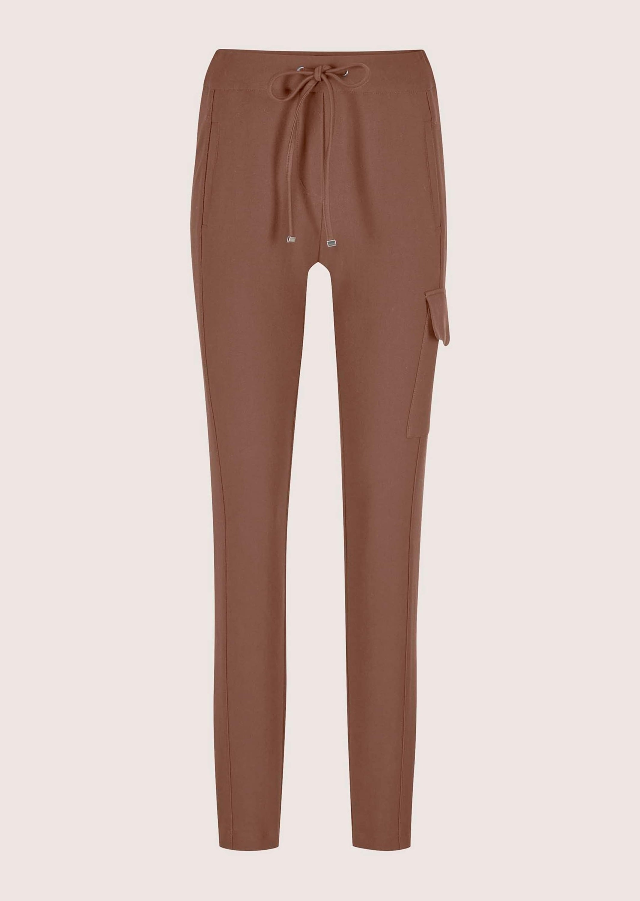 MADELEINE Jerseyhose "Hose Cargo-Jerseyhose mit Kordelzug" Jerseyhose im Cargostil