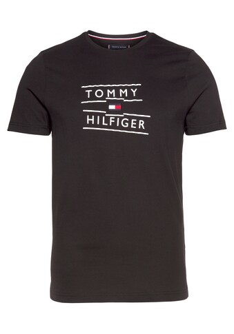 Tommy Hilfiger T-Shirt »TAPING STACKED LOGO TEE« kaufen