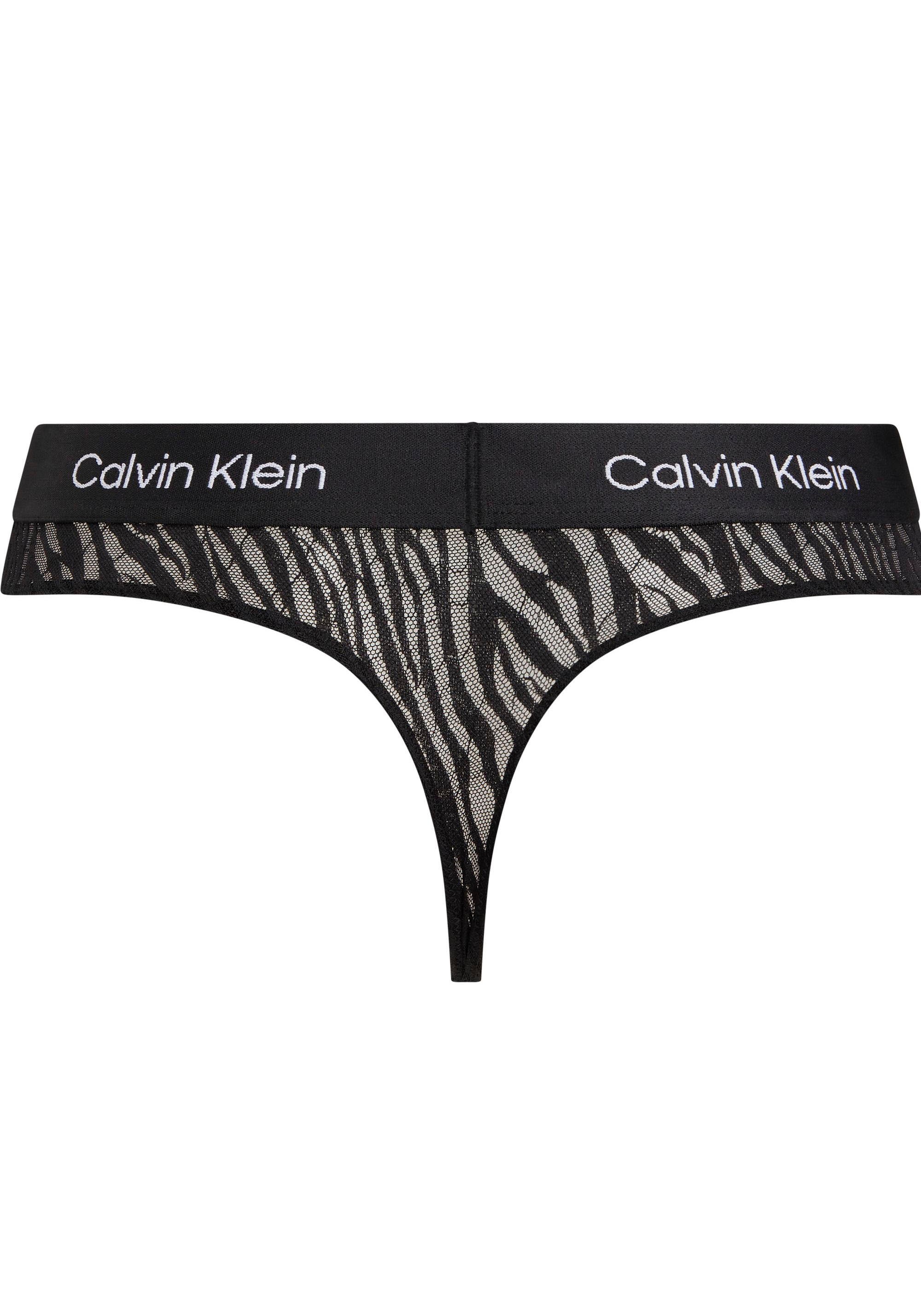 Calvin Klein T-String »MODERN THONG«, mit sportlichem Elastikbund | BAUR