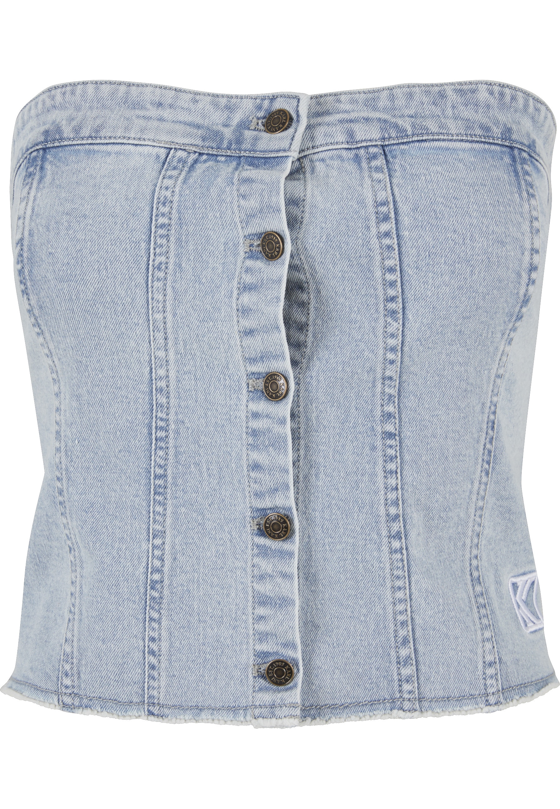 Karl Kani T-Shirt "Karl Kani Damen KW242-025-1 Karl Kani OG Washed Corset Top" 1