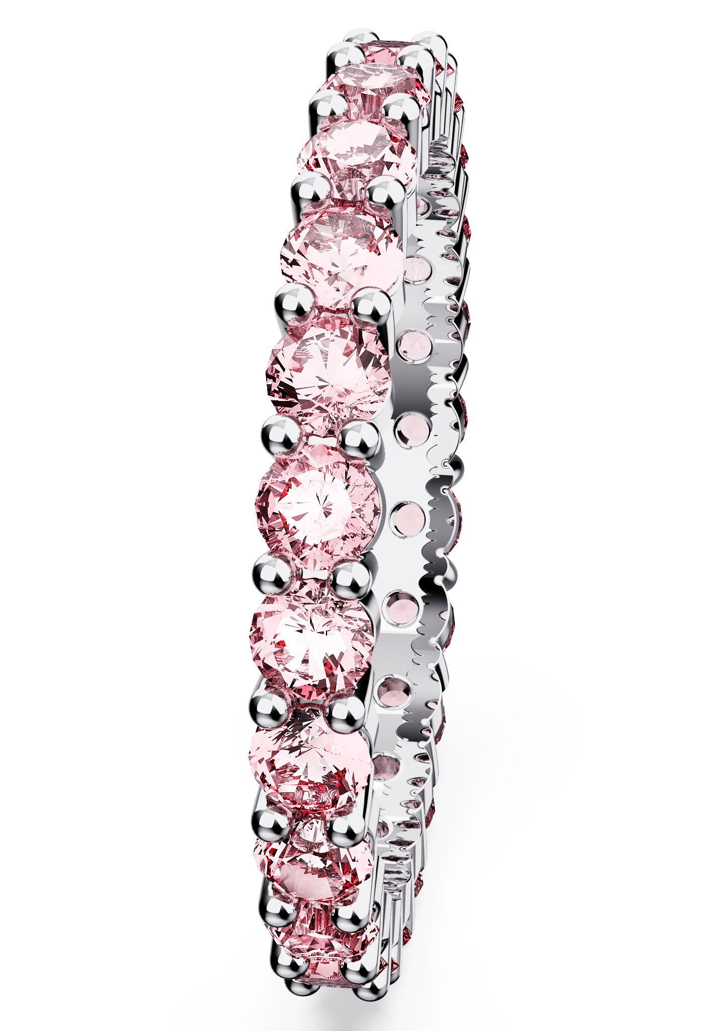 Swarovski Fingerring »Matrix, Rundschliff«, mit Swarovski® Kristall