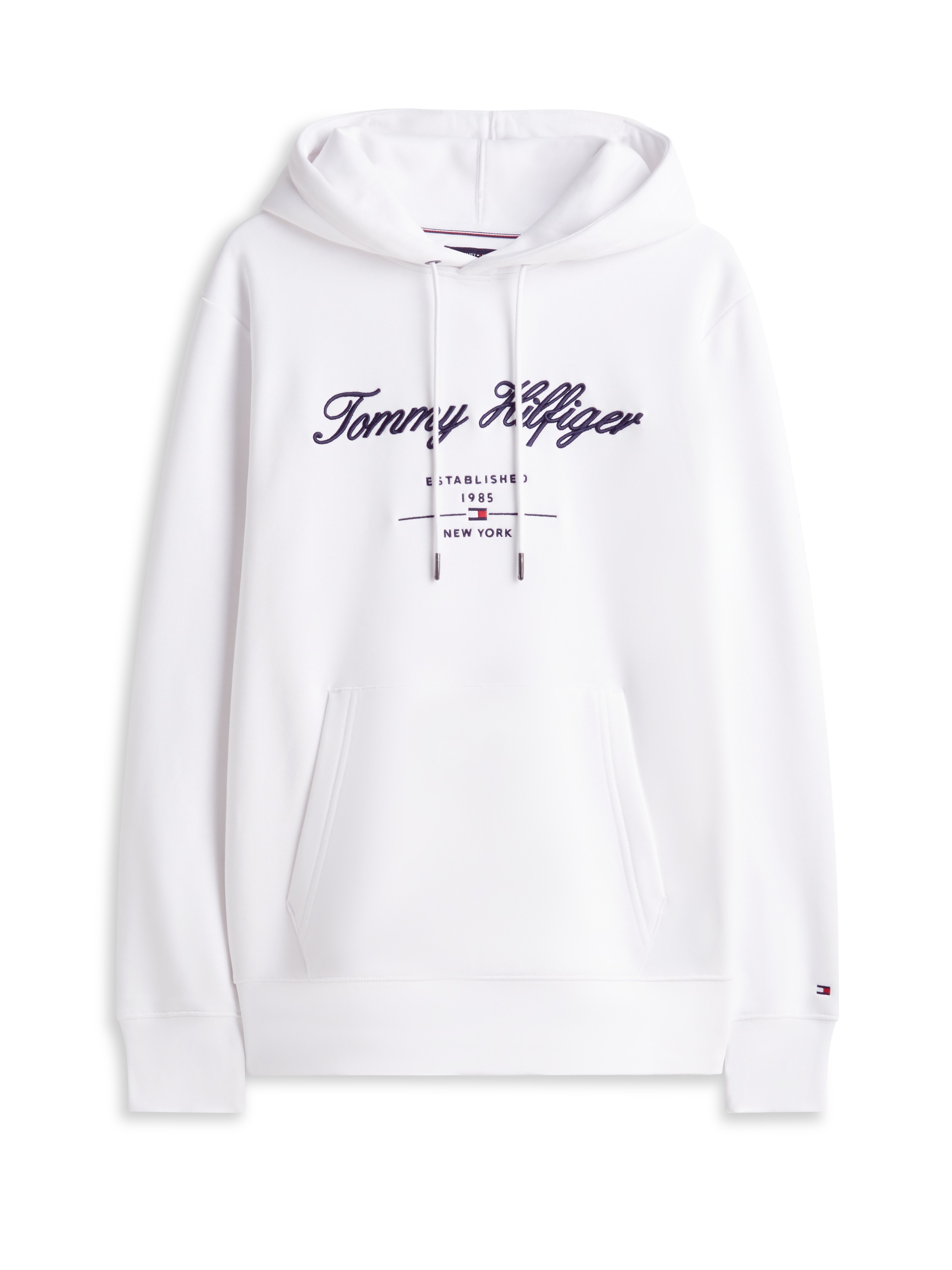Tommy Hilfiger Hoodie »SCRIPT LOGO HOODY«, mit aufgesticktem Logo
