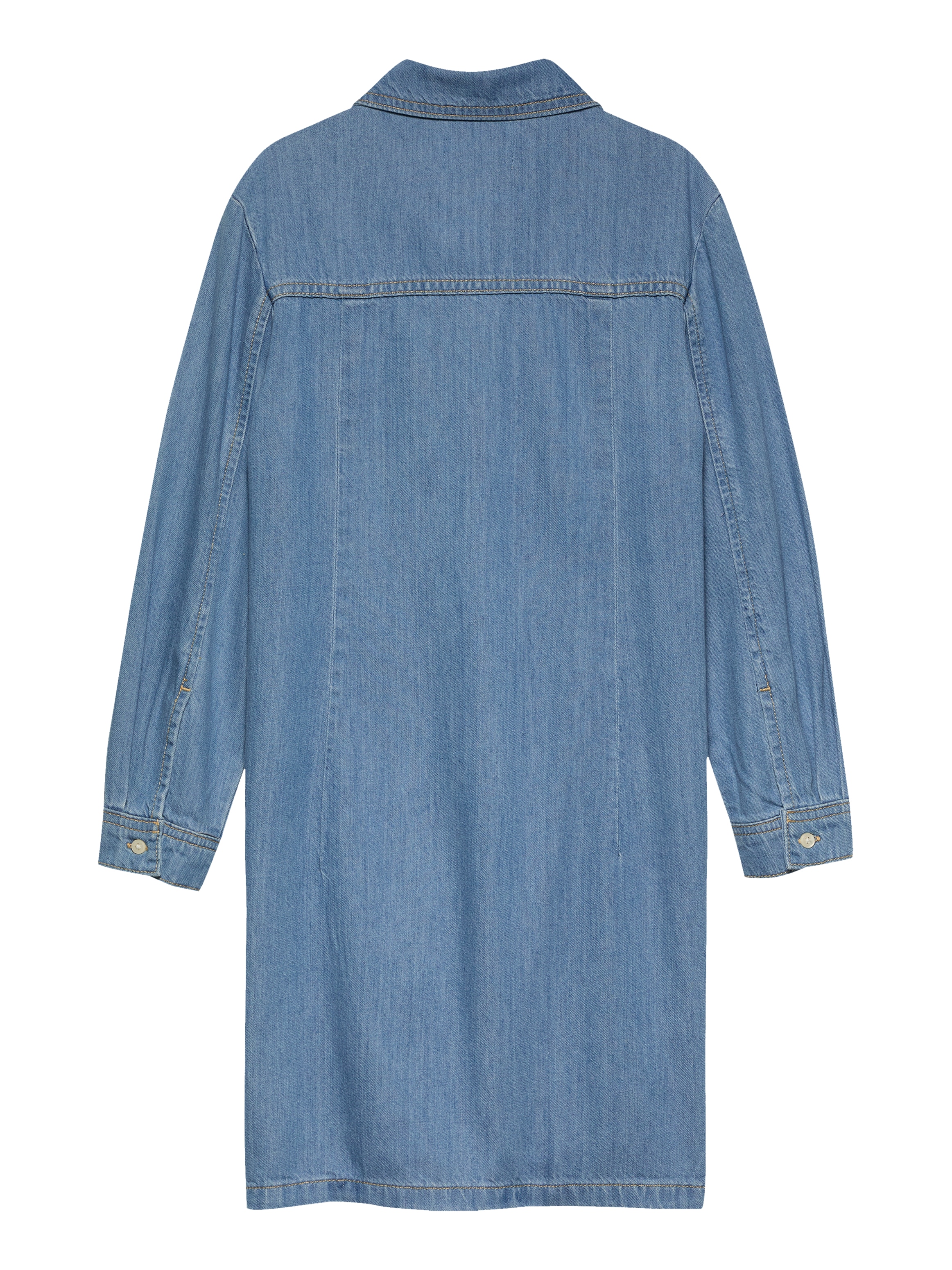 Calvin Klein Jeans Jeanskleid »LT BL TENCEL DENIM SHIRT DRESS«, für Kinder bis 16 Jahre mit Logostickerei
