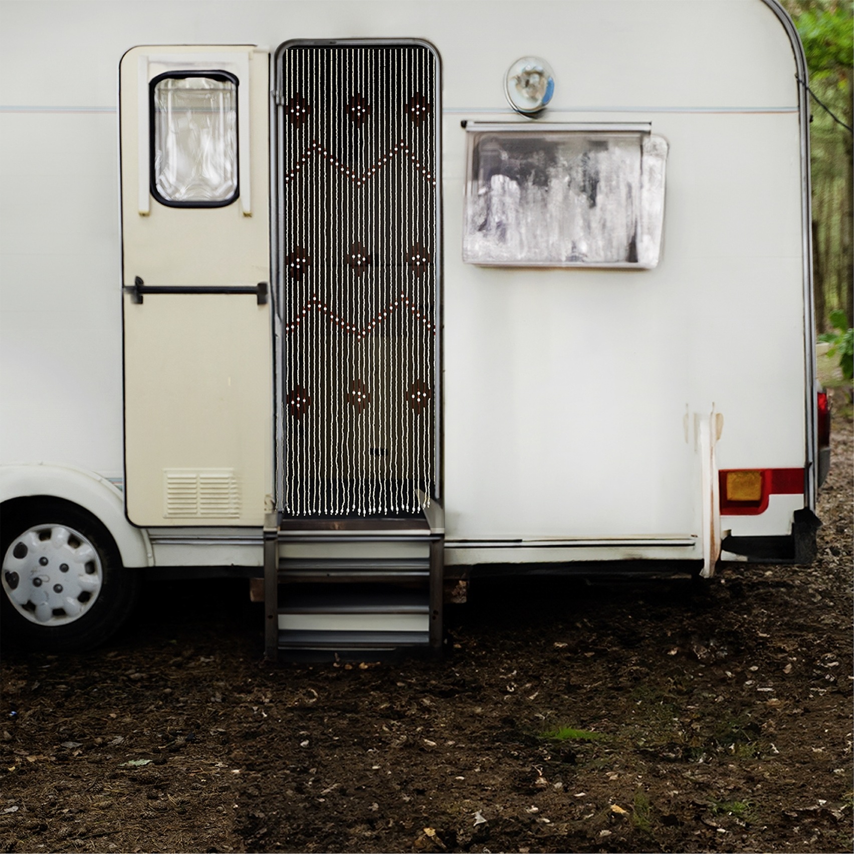 Maximex Insektenschutz-Vorhang »Türvorhang - Holzperlen« 1 Stk. tlg.