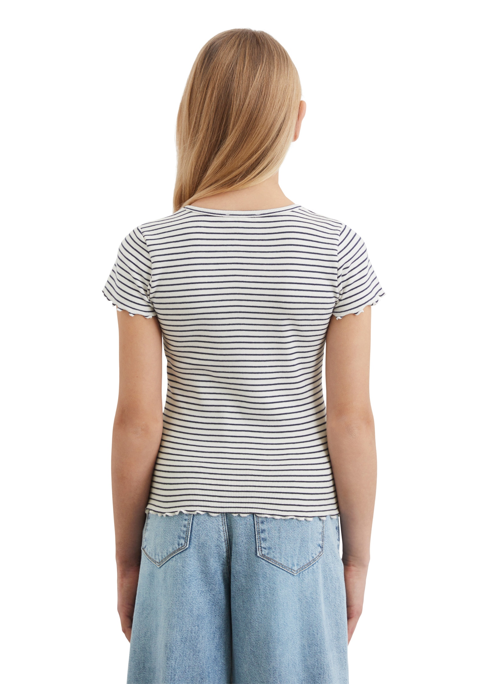 Marc O'Polo T-Shirt »aus Bio-Baumwoll-Mix«