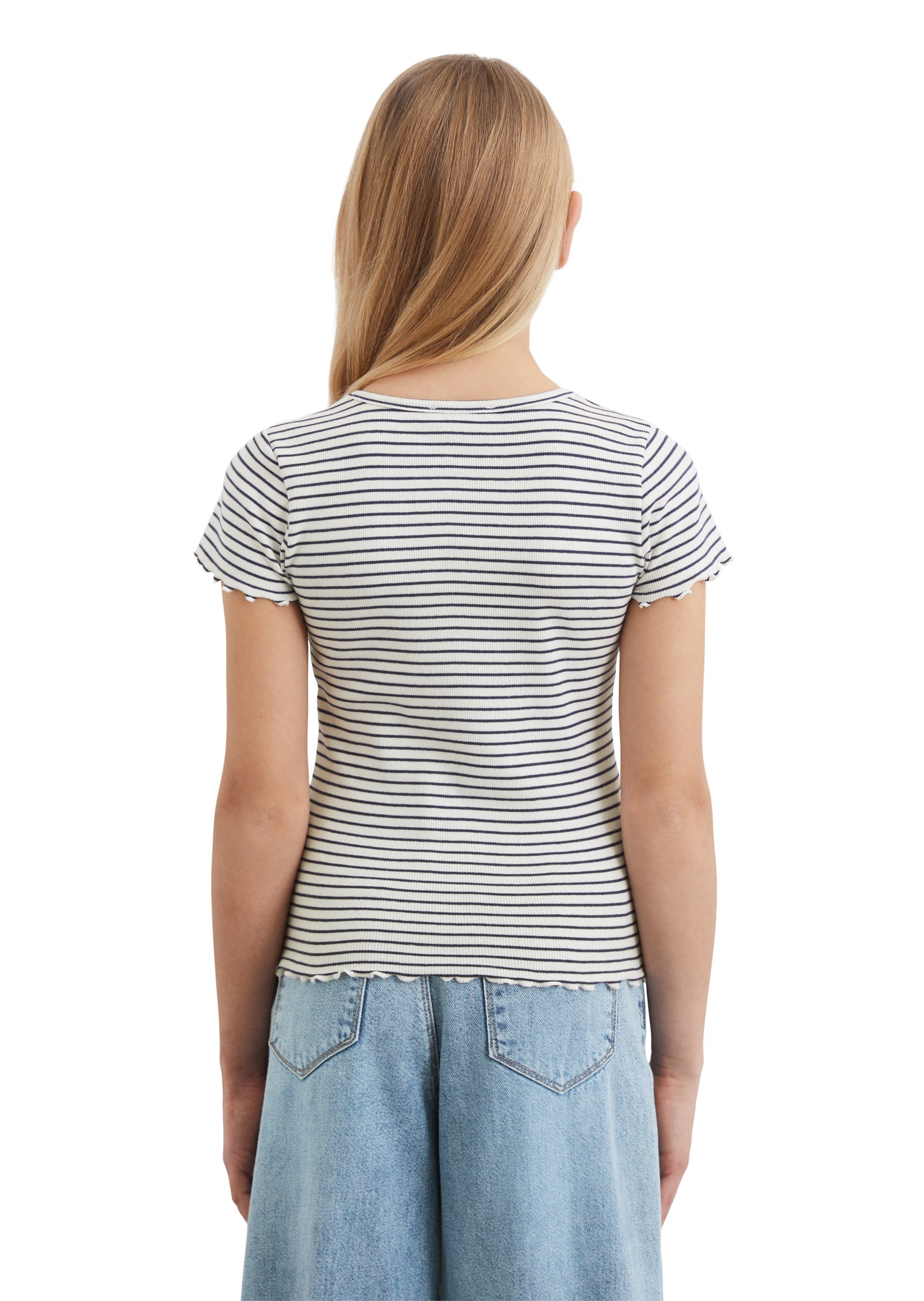 Thumbnail - Marc OPolo T-Shirt "aus Bio-Baumwoll-Mix"