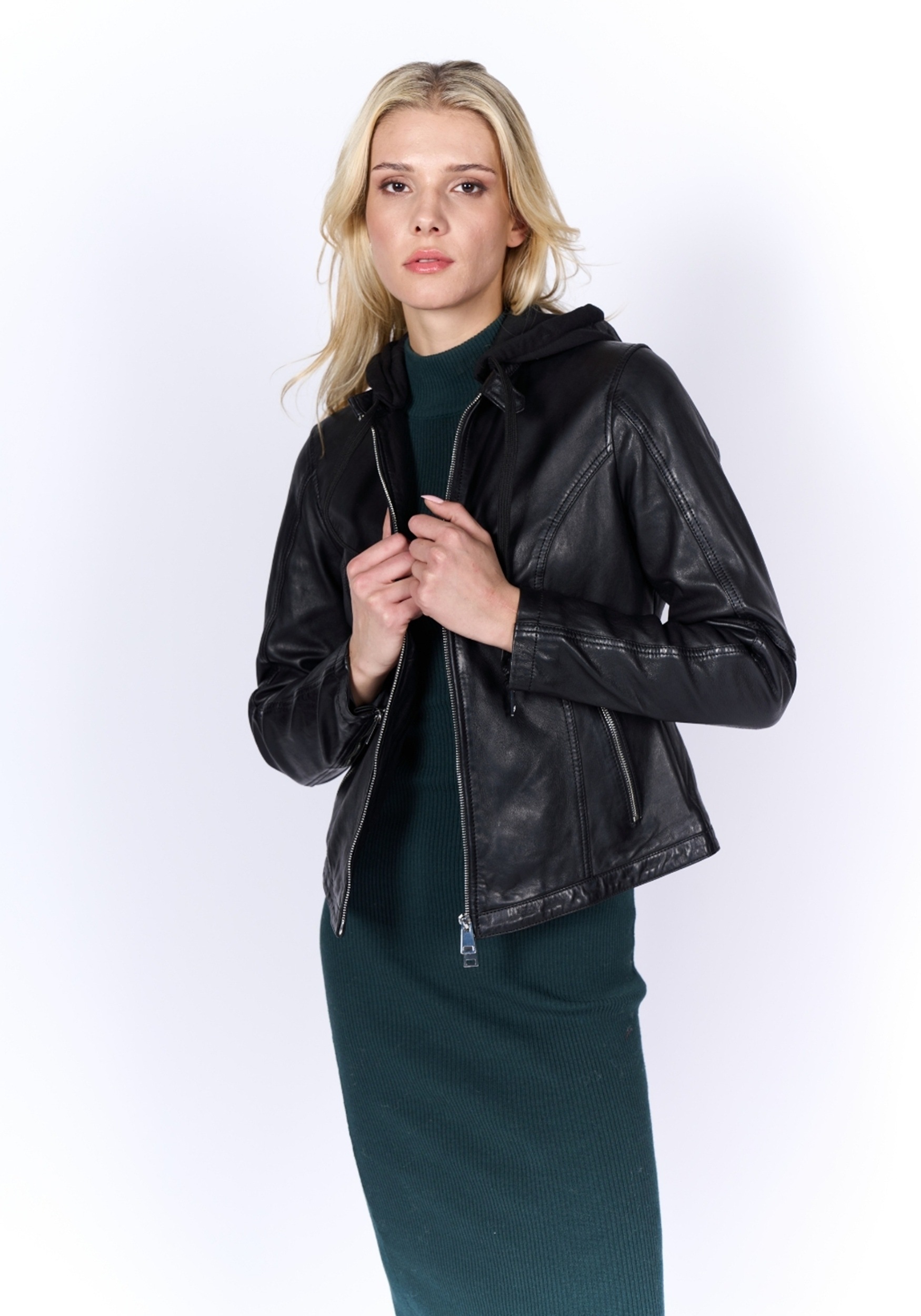 Freaky Nation Lederjacke "Tamy-FN" günstig online kaufen