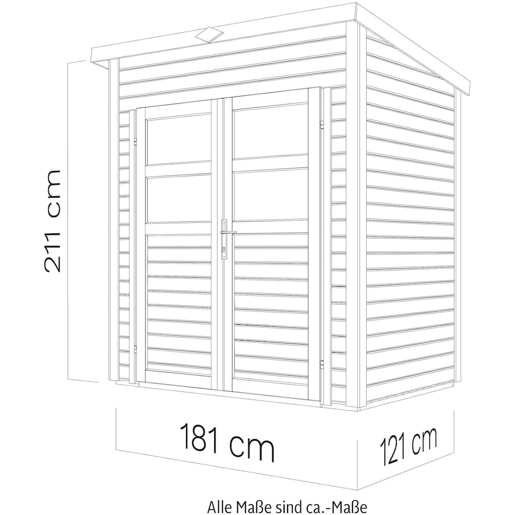 KONIFERA Gartenhaus »Felix 1«