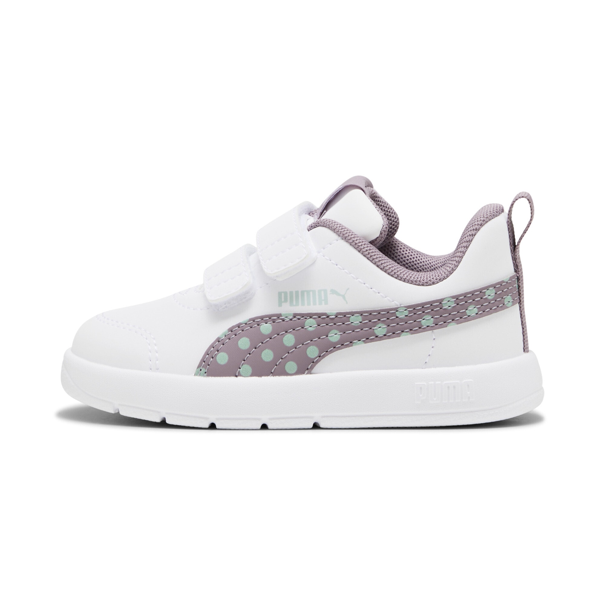 PUMA Sneaker »Courtflex V3 Dotty Sneakers Klein Mädchen«