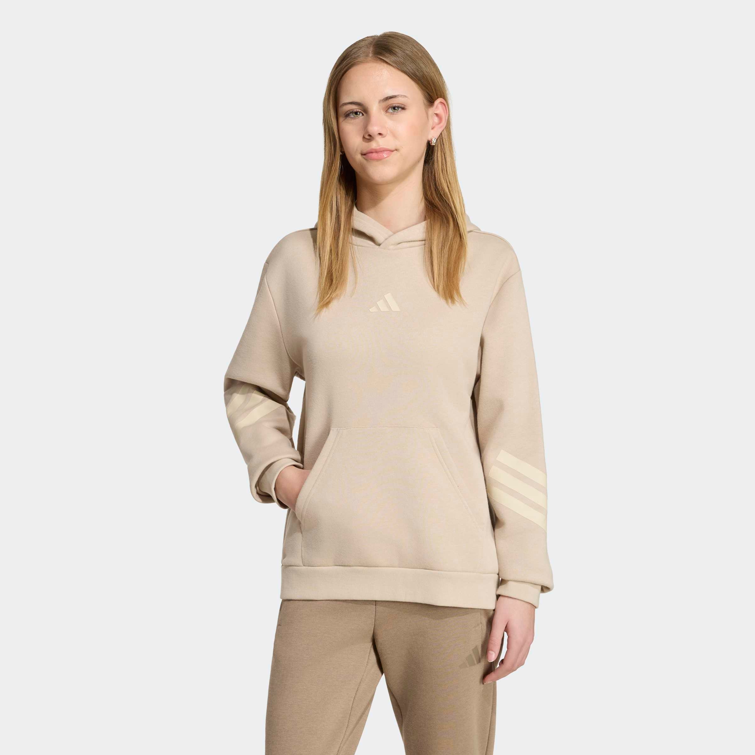 adidas Sportswear Kapuzensweatshirt "FUTURE ICONS 3-STREIFEN OVERSIZED HOODIE"
