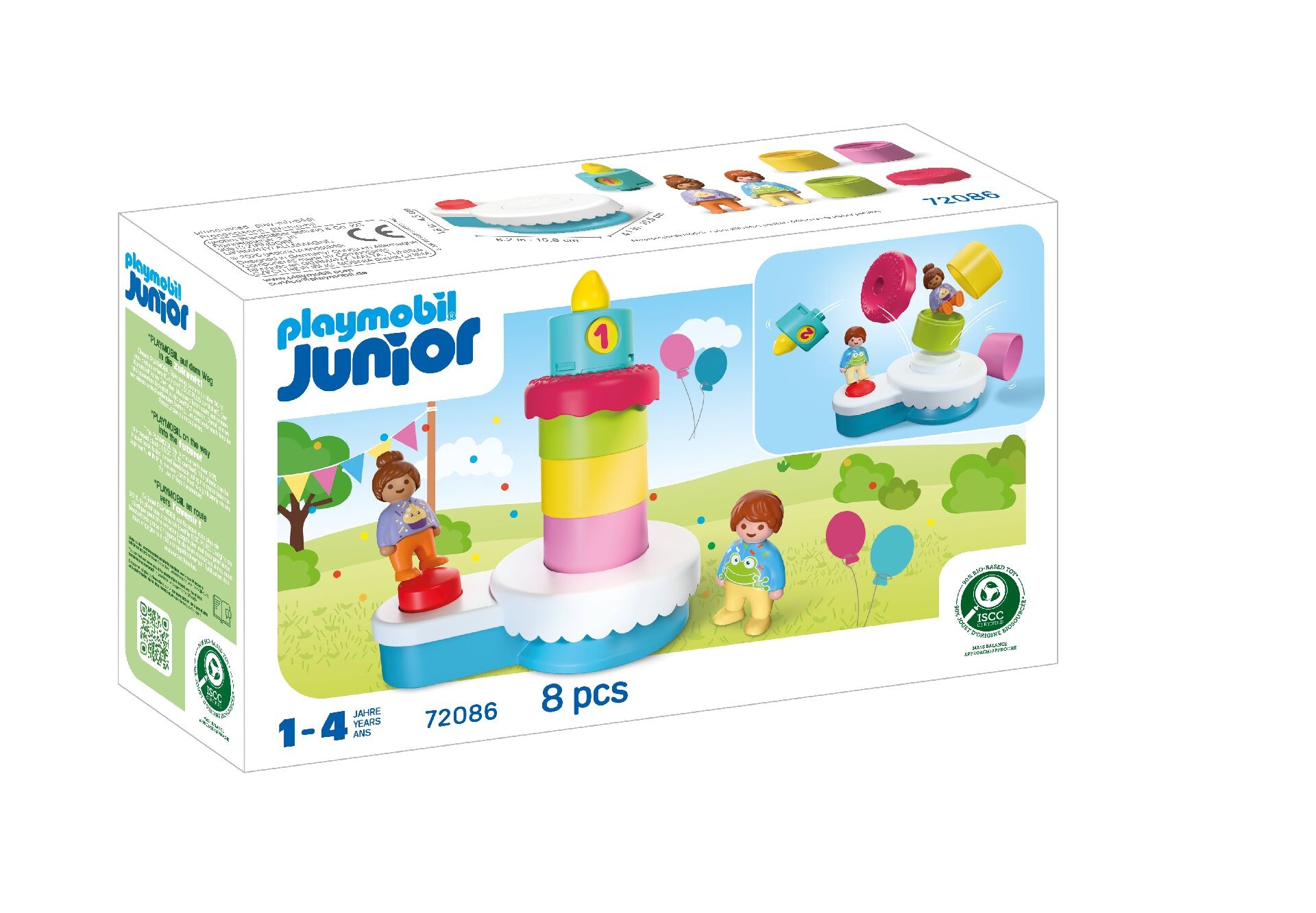 Playmobil® Konstruktions-Spielset »Geburtstagstorte (72086), JUNIOR« Made in Europe