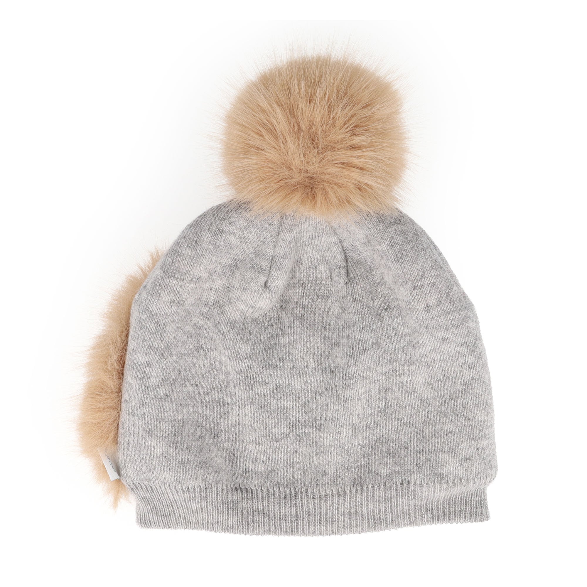 MAXIMO Strickmütze Wollanteil, gestrickt, bestickt, gefüttert, geripptes Bündchen