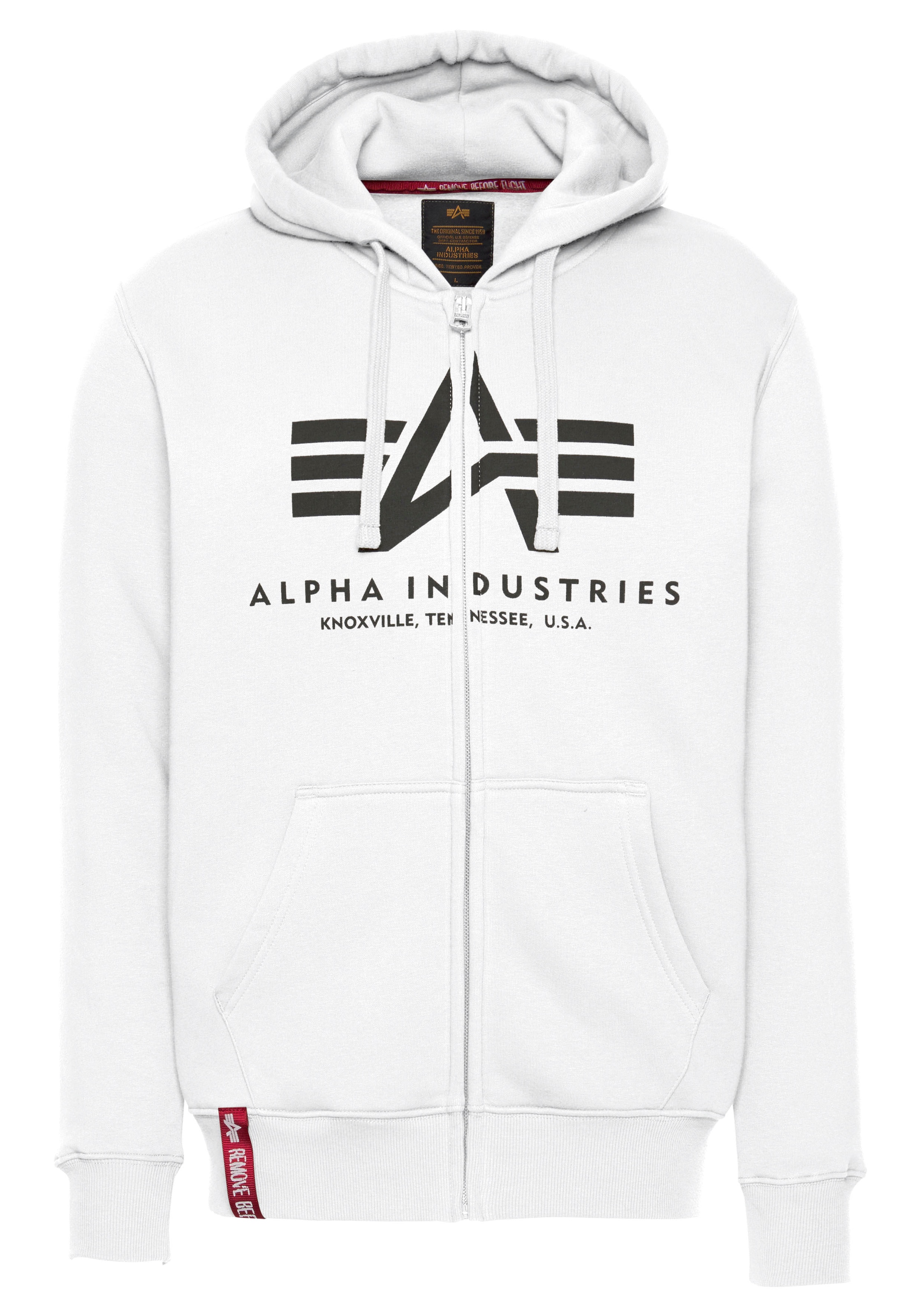 Alpha Industries Kapuzensweatjacke »BASIC ZIP HOODY«