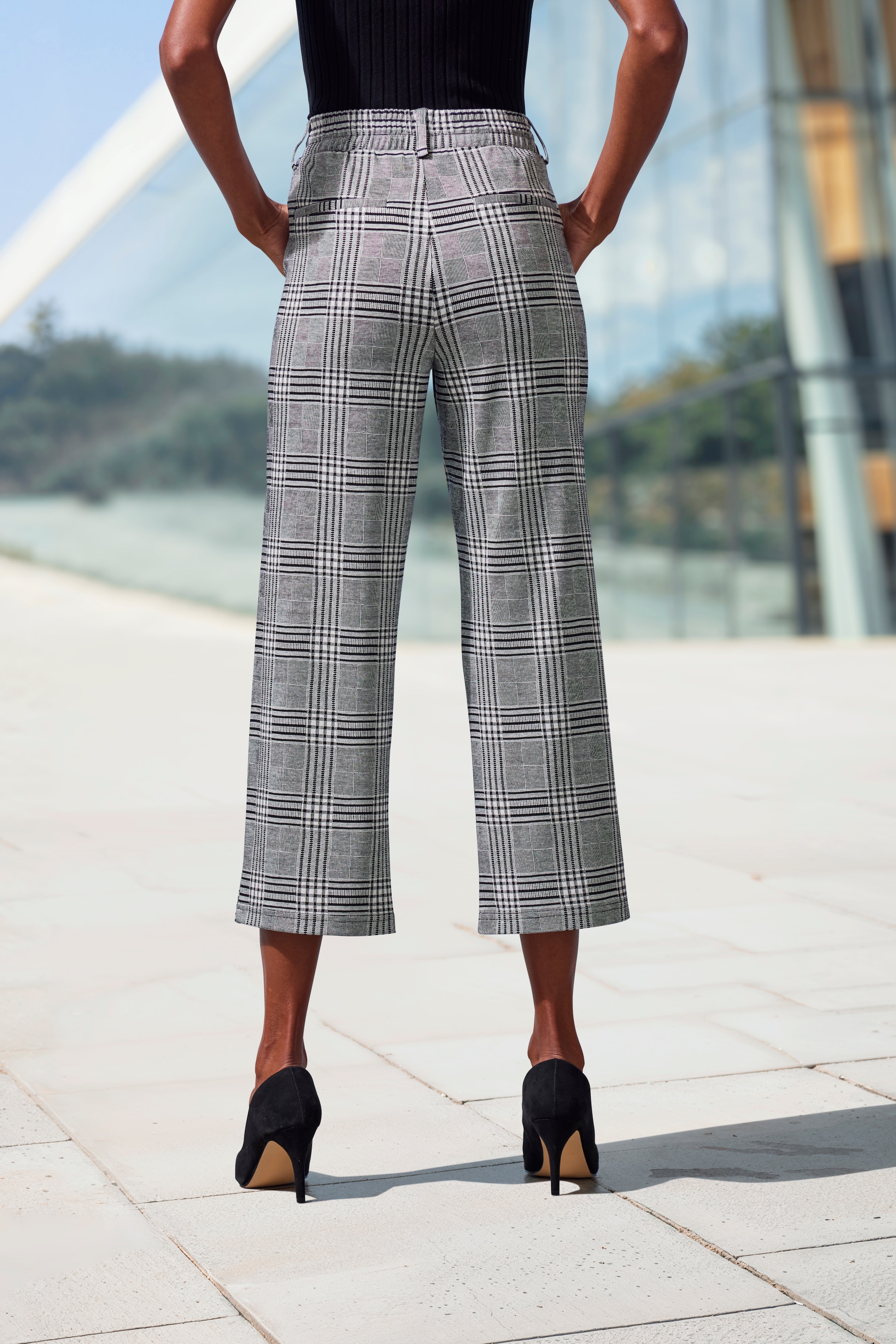 LASCANA 7/8-Hose  mit Jacquardmuster