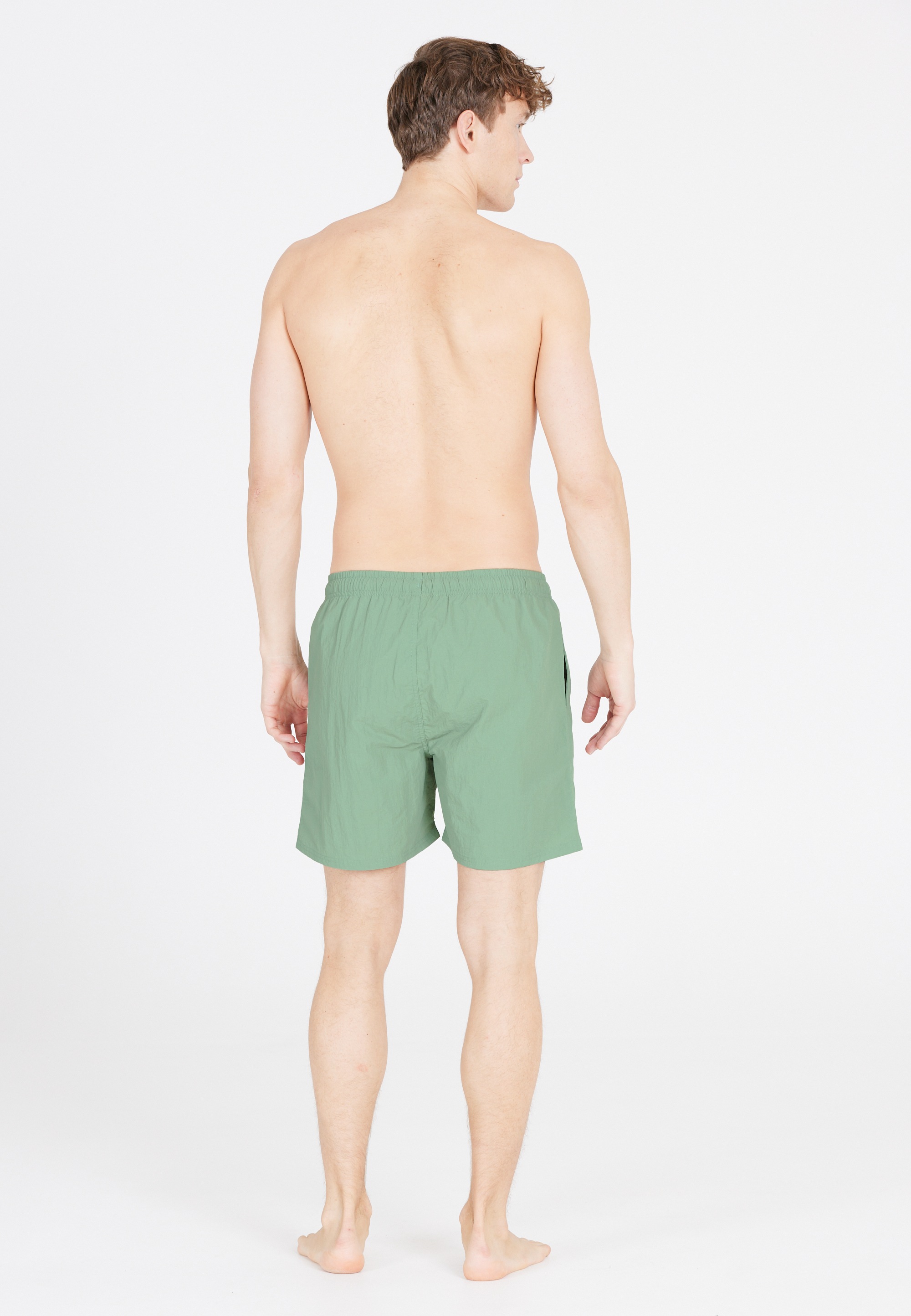 Badehose CRUZ "Eyemouth", Herren, Gr. XL, US-Größen, grün (dunkelgrün), Polyamid, unifarben, Badehosen Badehose, mit atmungsaktiver Eigenschaft 3