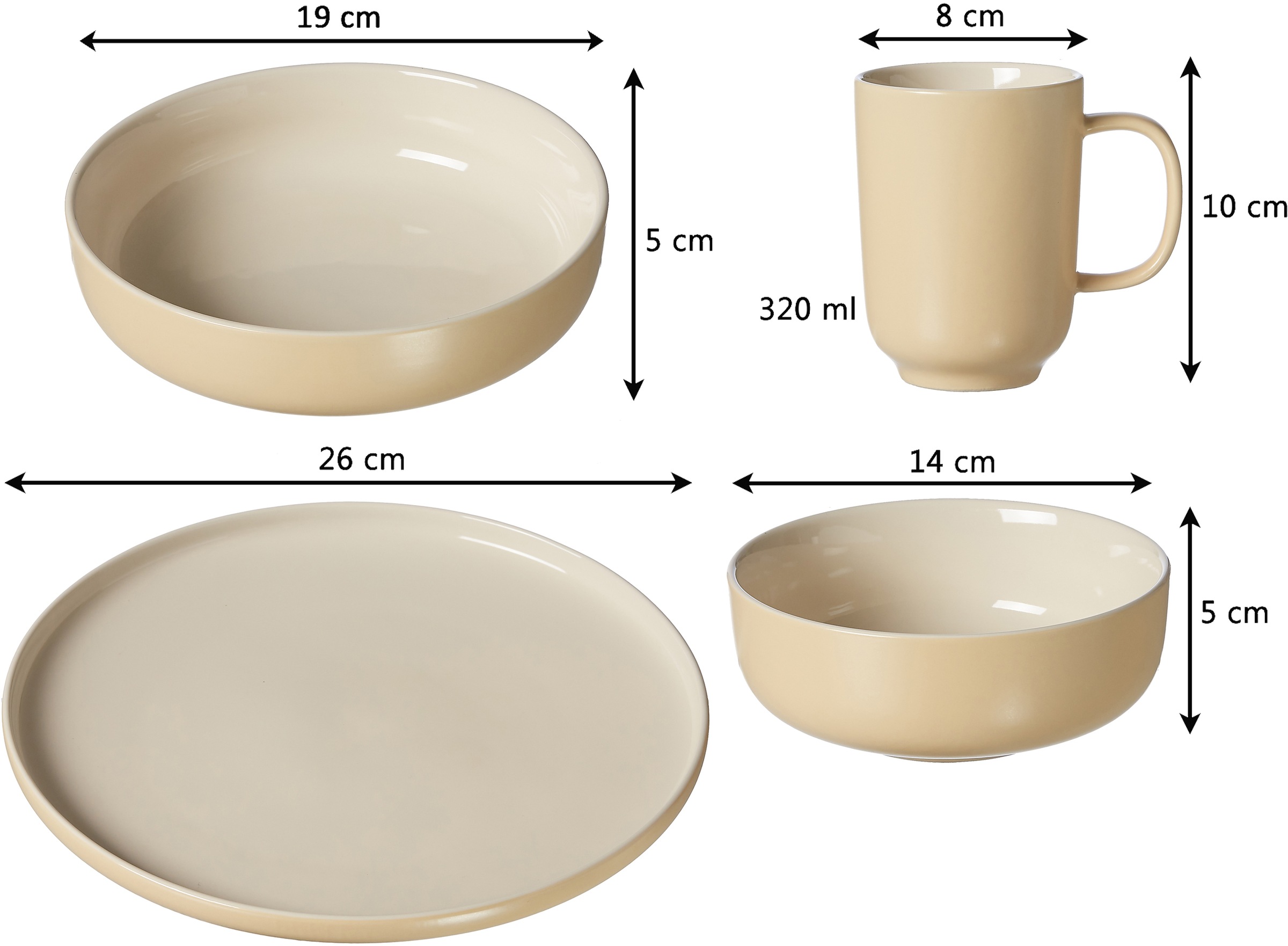 Ritzenhoff & Breker Kombiservice "Geschirr-Set, Service Jasper" im Scandic günstig online kaufen