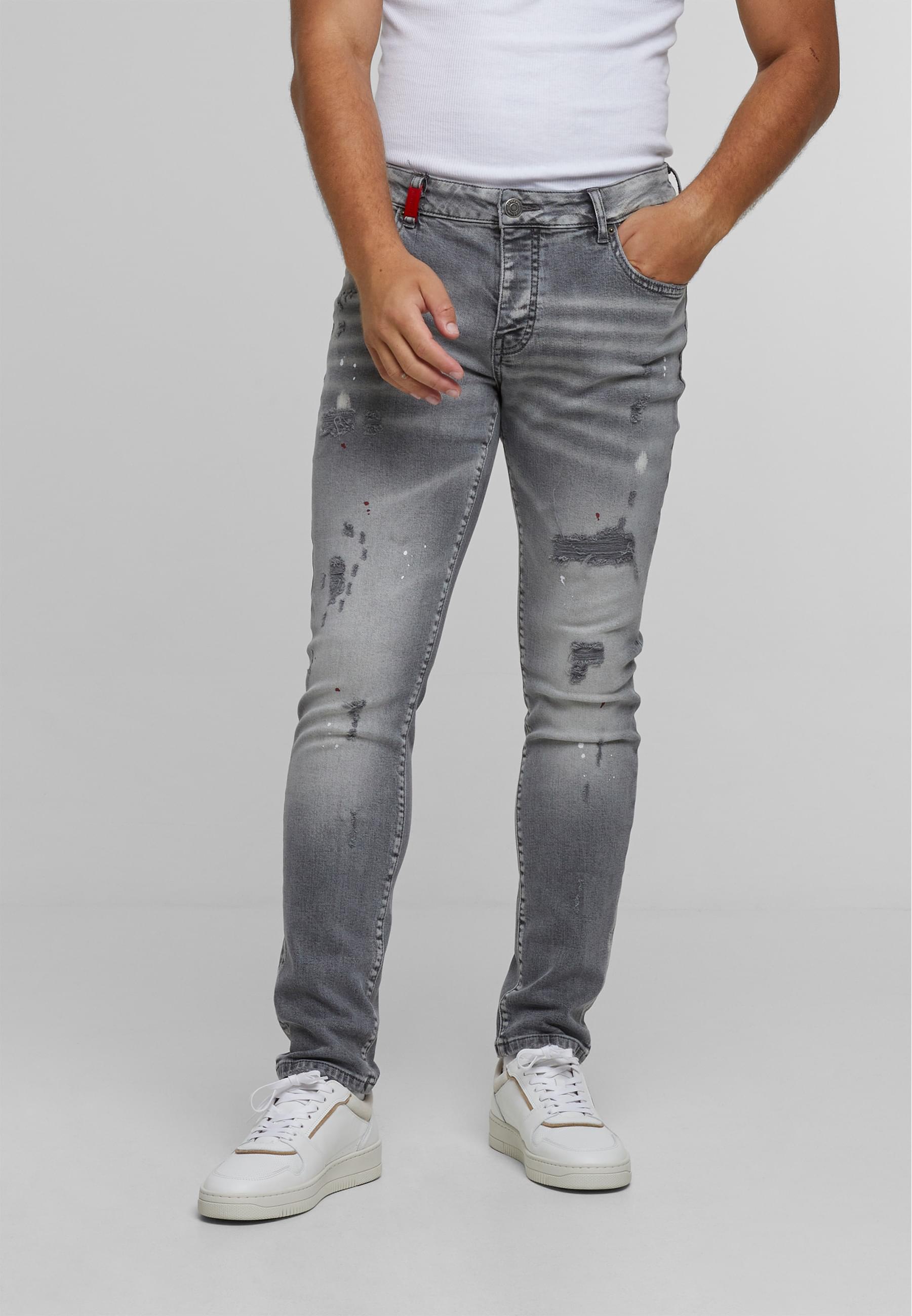 Thumbnail - 2Y Premium Bequeme Jeans "2Y Premium JULIO RIPPED SLIM FIT JEANS"