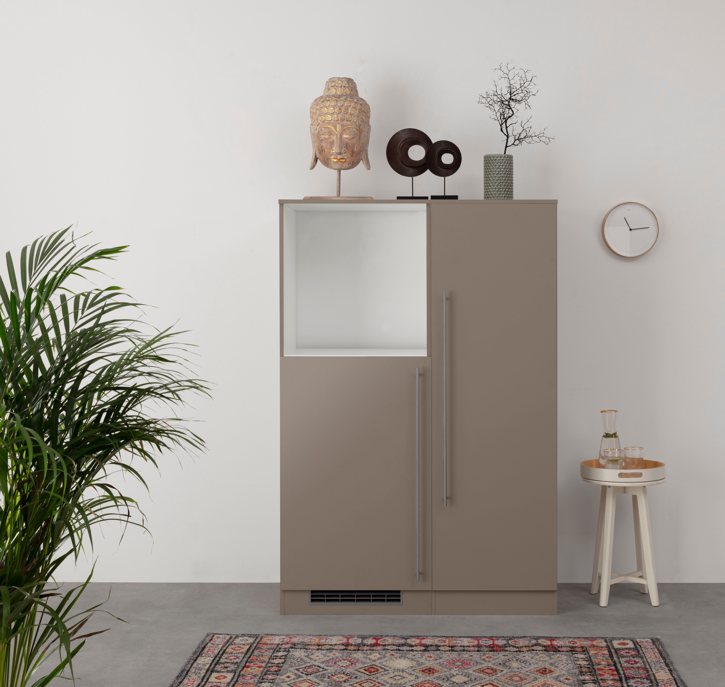 wiho Küchen Küche »Chicago«, Back-/Kühlmodul, wahlweise mit E-Geräten, Breite 110 cm