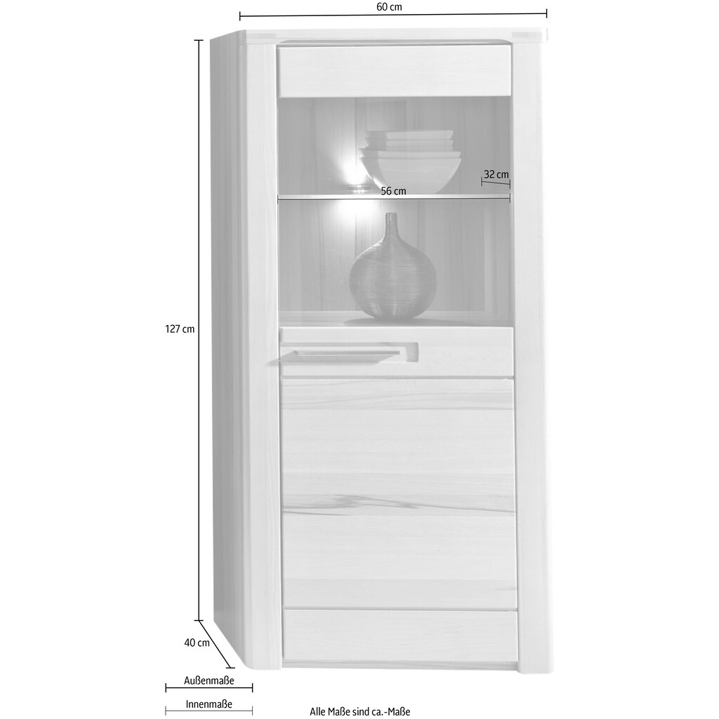 Innostyle Standvitrine »Nature Plus«