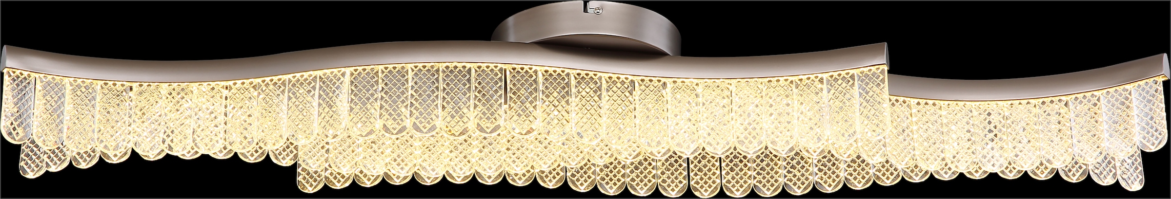 GLOBO LIGHTING LED Deckenleuchte »JULIET«, Leuchtmittel LED-Modul | LED fest integriert, Deckenlampe/Graphit/3200K/Wohnzimmer/Schlafzimmer/Flur