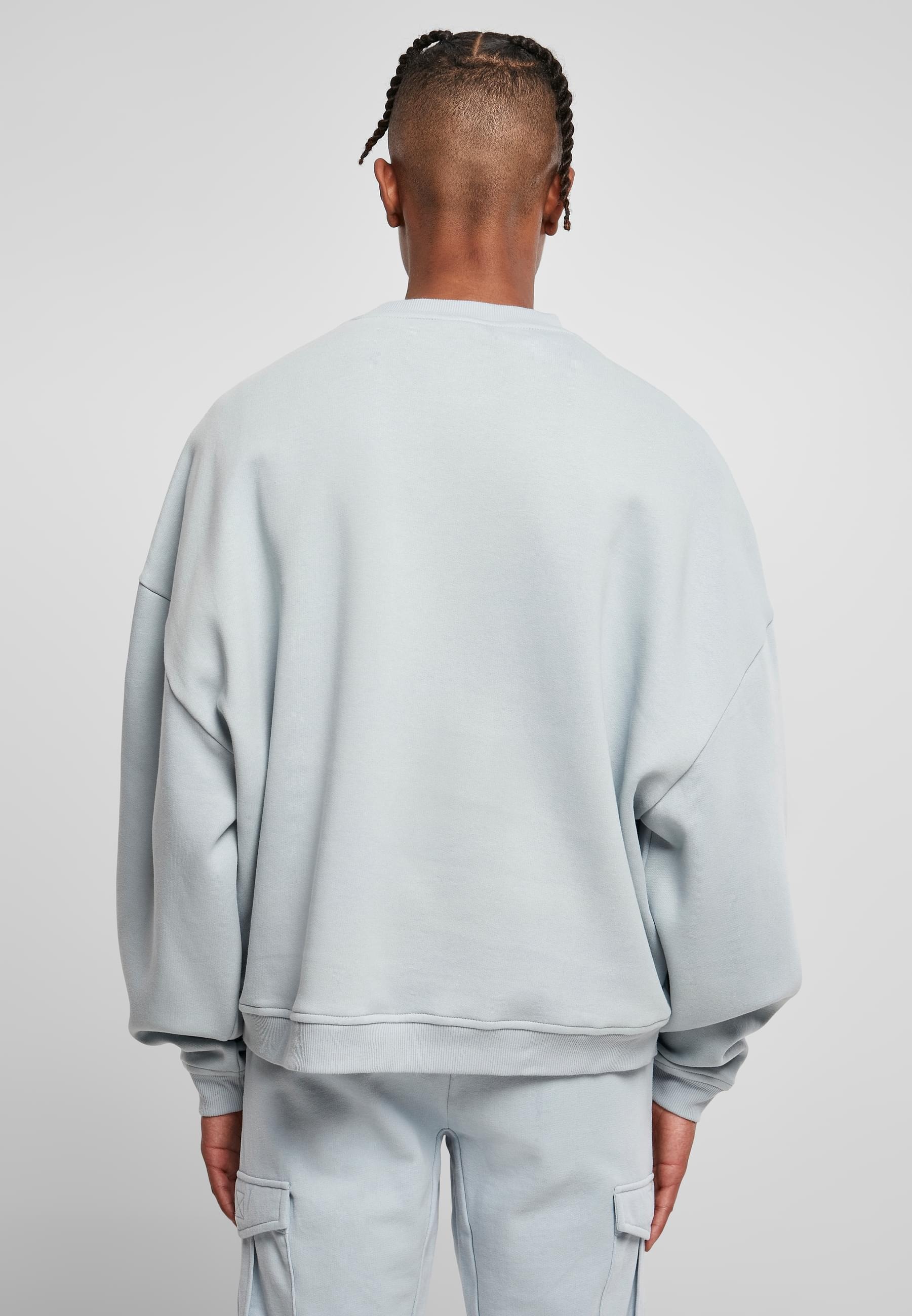 URBAN CLASSICS Rundhalspullover »Urban Classics Herren 80's Crewneck«, (1 tlg.)