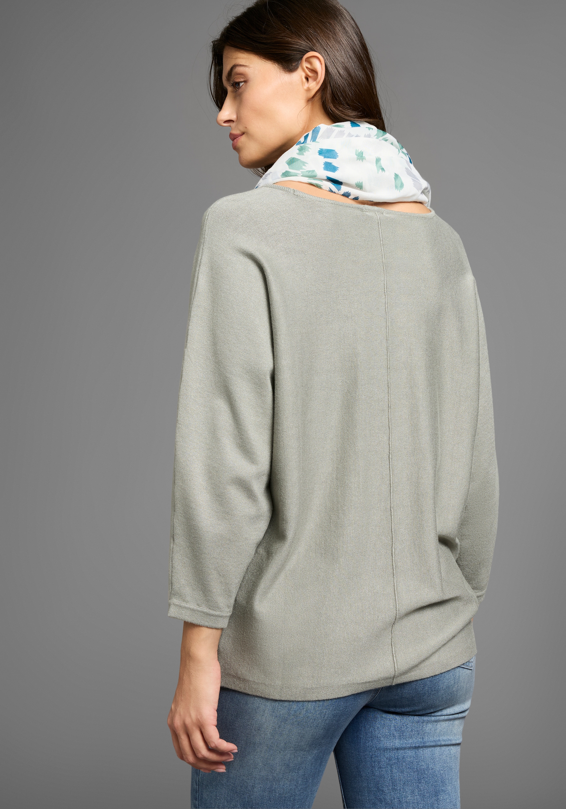 DELMAO Loop, mit Pinsel-Tupfen-Alloverdruck -NEW