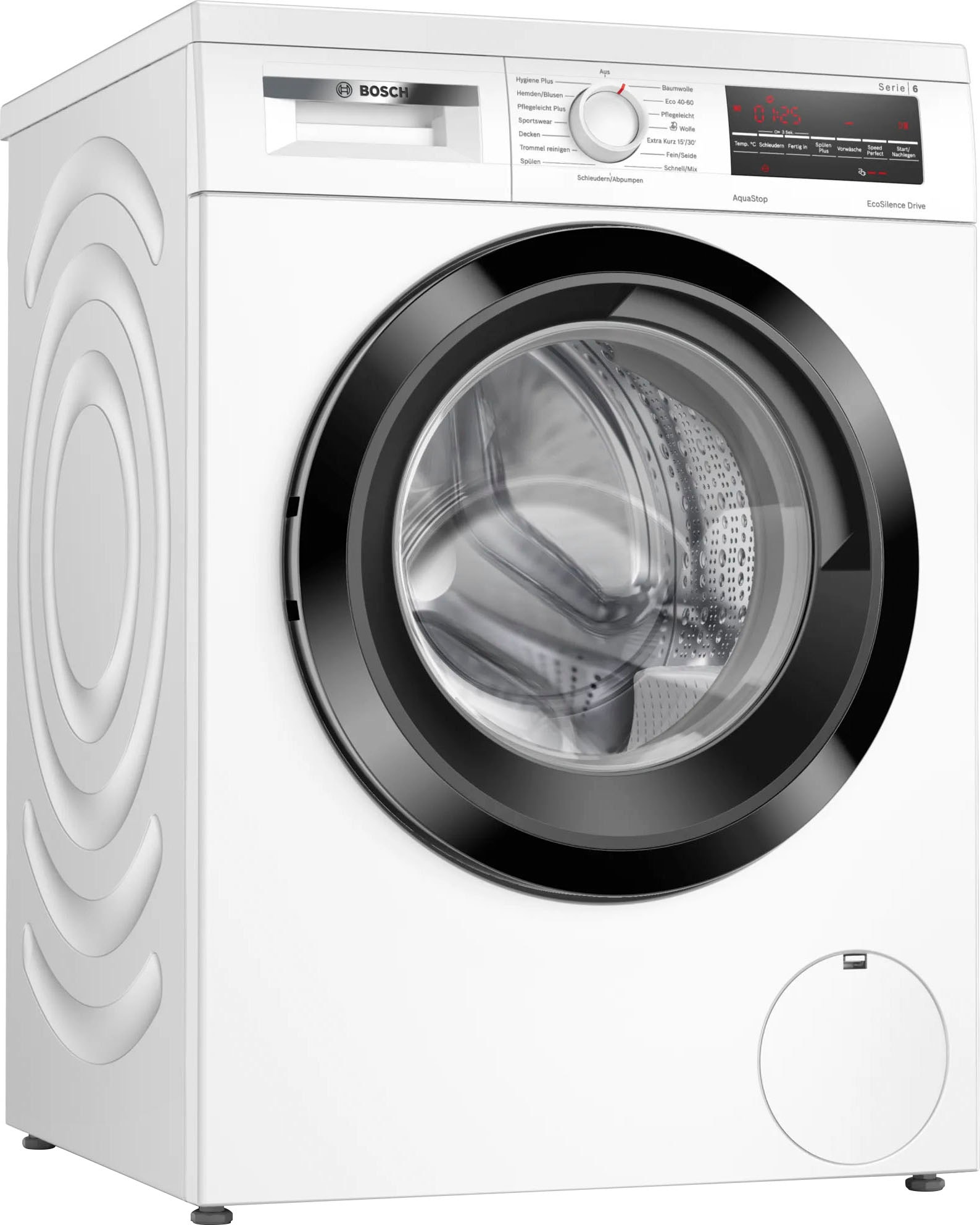 BOSCH Waschmaschine Serie 6 "WUU28T48" 8 kg 1400 U/min unterbaufähig,Speed günstig online kaufen