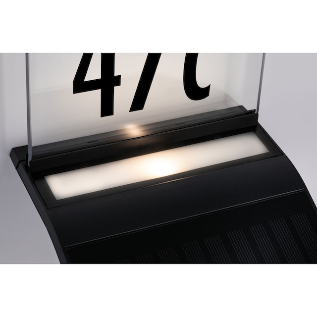 3 flammig-flammig, »Yoko«, Paulmann mit | Hausnummernleuchte, Solar Bewegungsmelder BAUR LED Außen-Wandleuchte