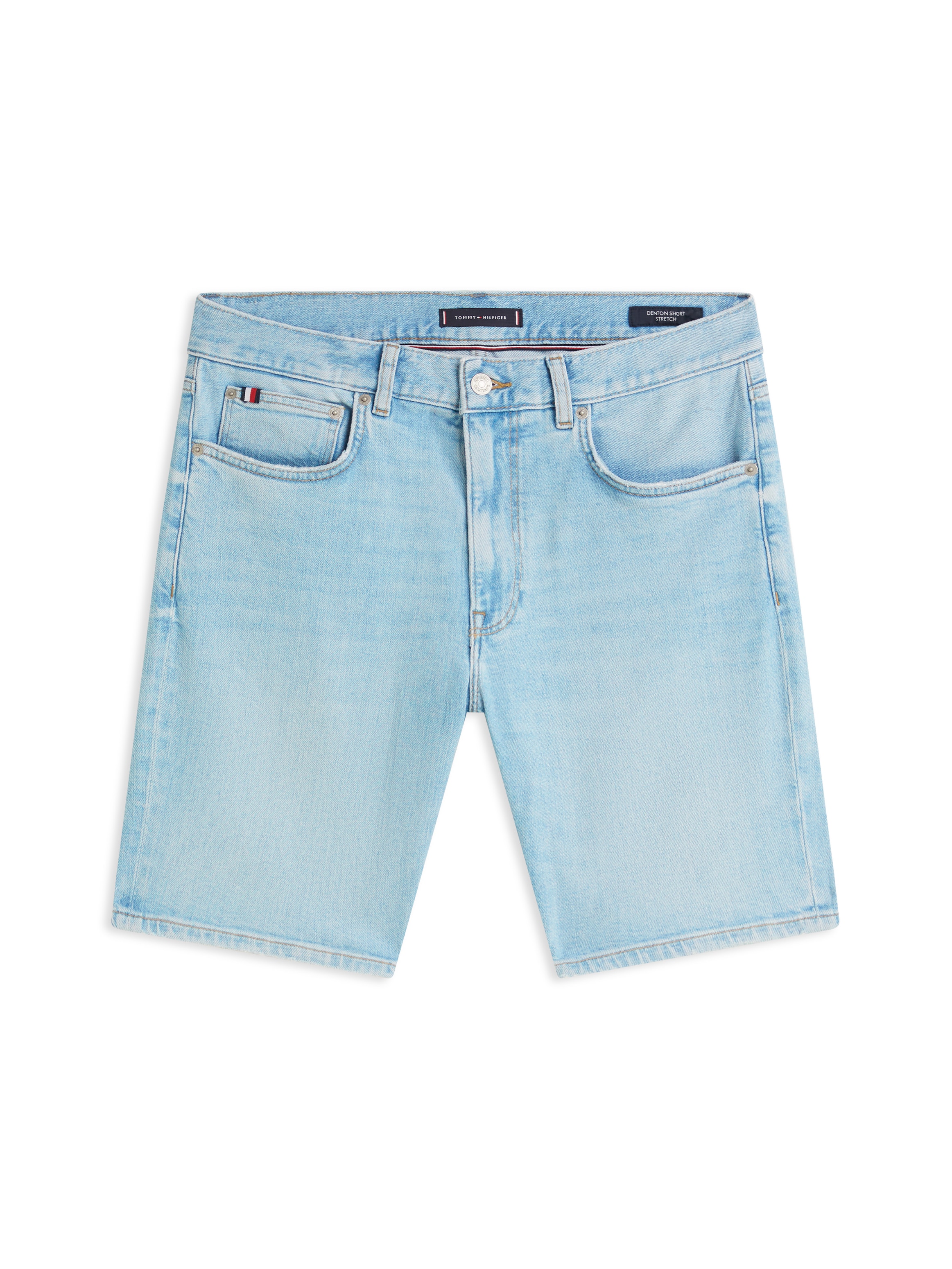 Tommy Hilfiger Jeansshorts »DENTON« Straight Leg Fit mit Fade-Effekt