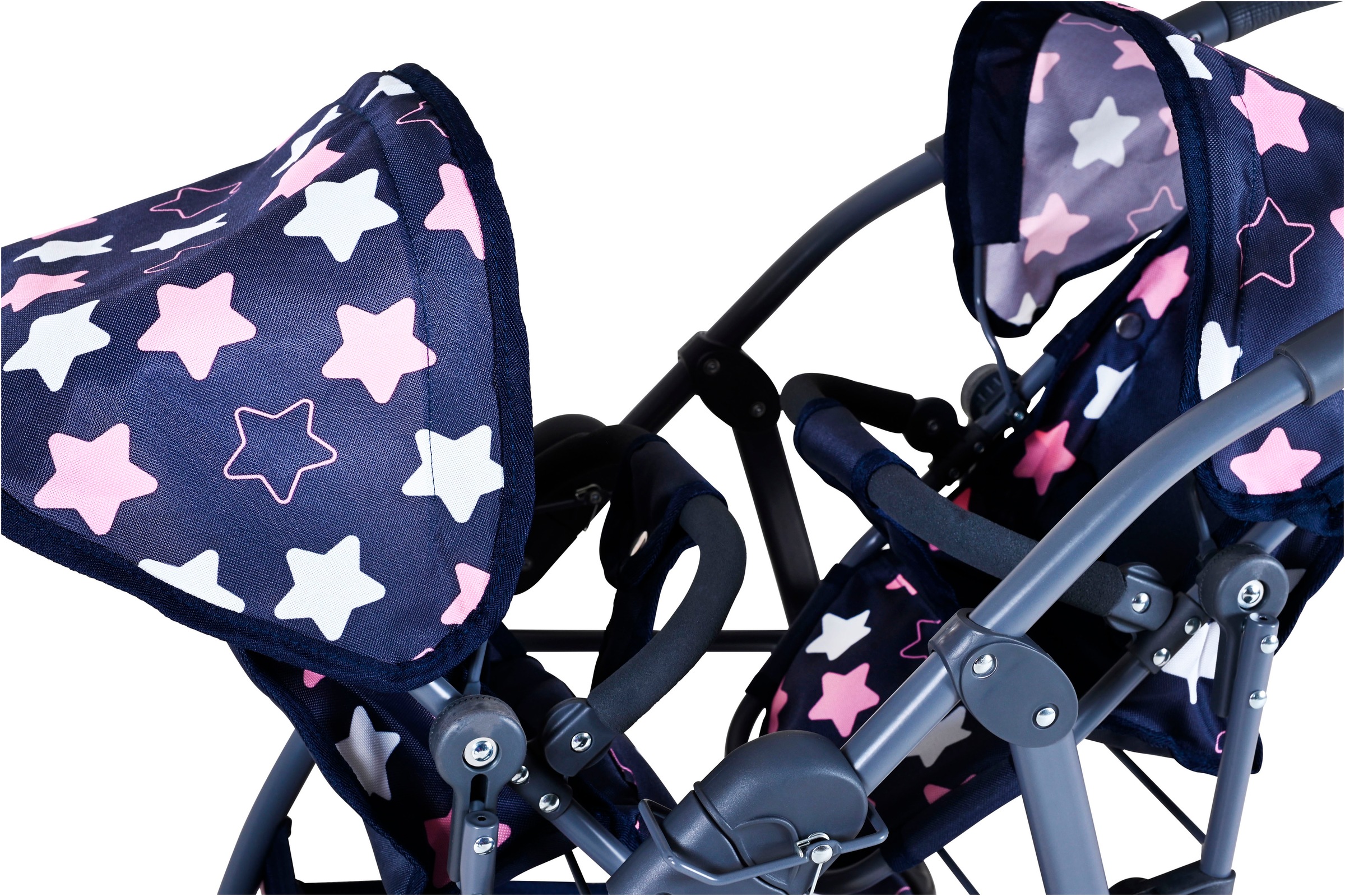Knorrtoys® Puppen-Zwillingsbuggy »Milo«