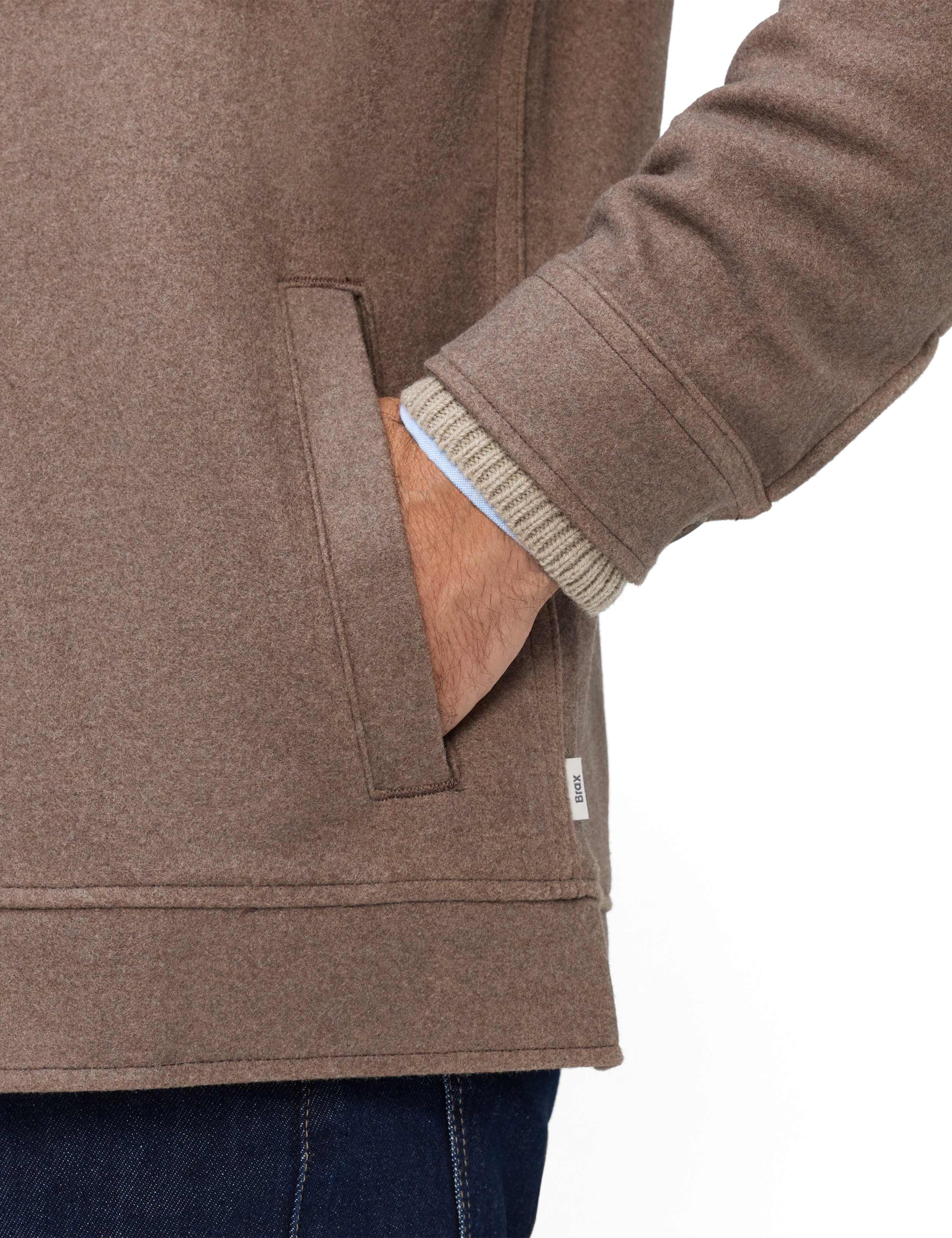 Brax Sweatjacke »Style SANTIAGO« Flanell: Overshirt im Viskosemix