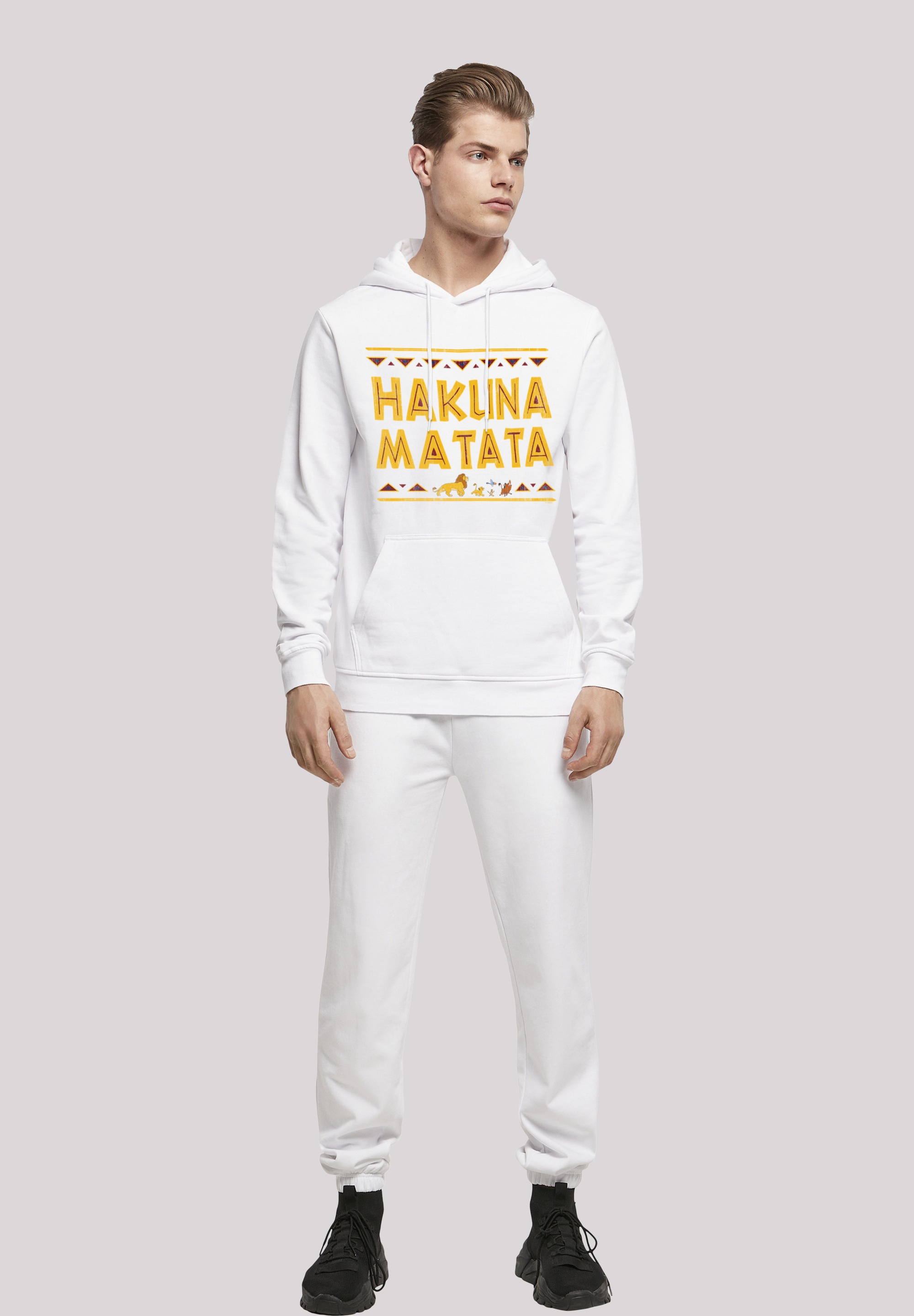 F4NT4STIC Kapuzenpullover »Disney König der Löwen Hakuna Matata«, Print