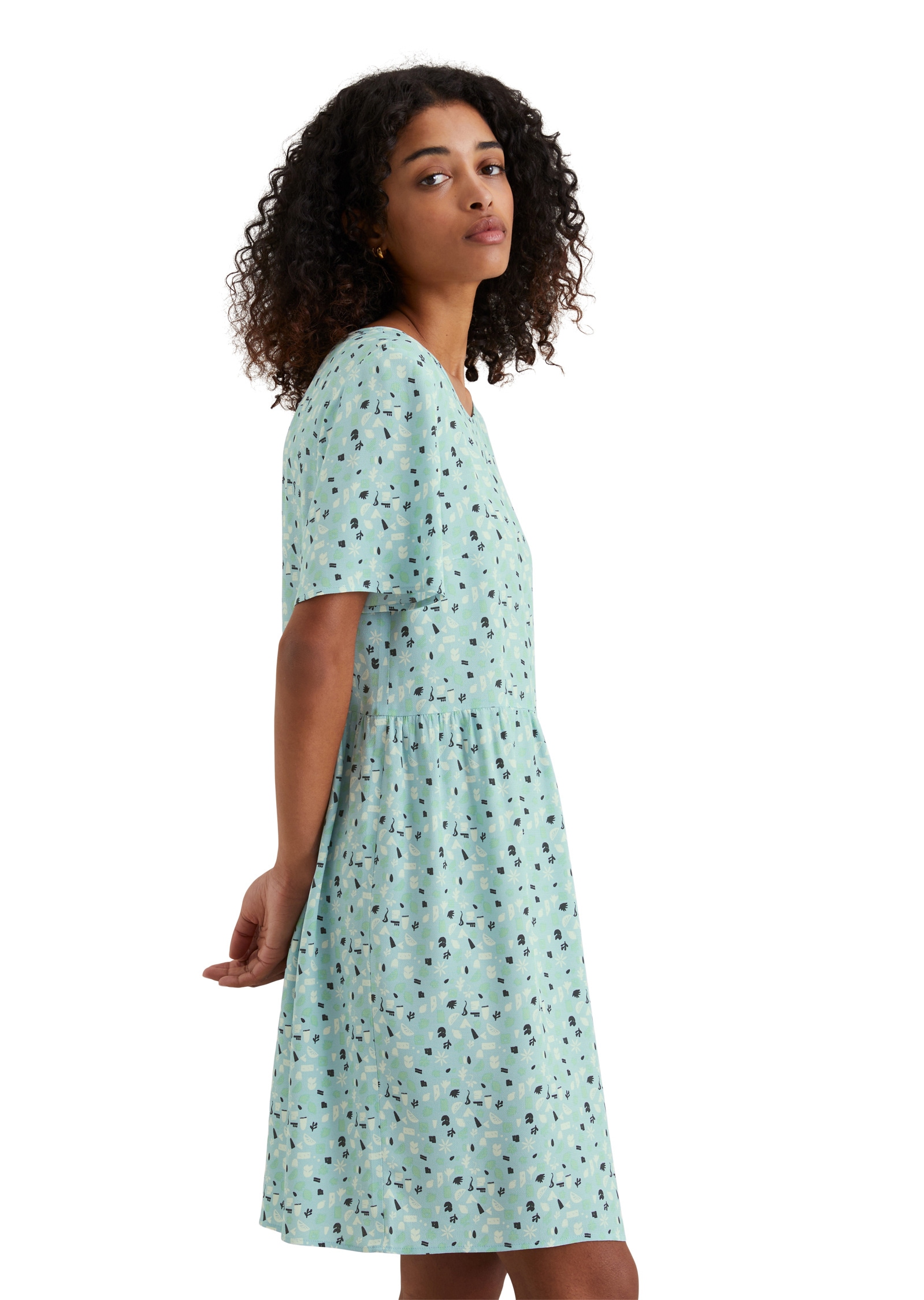 Marc O'Polo DENIM Druckkleid »aus LENZING™ ECOVERO™«