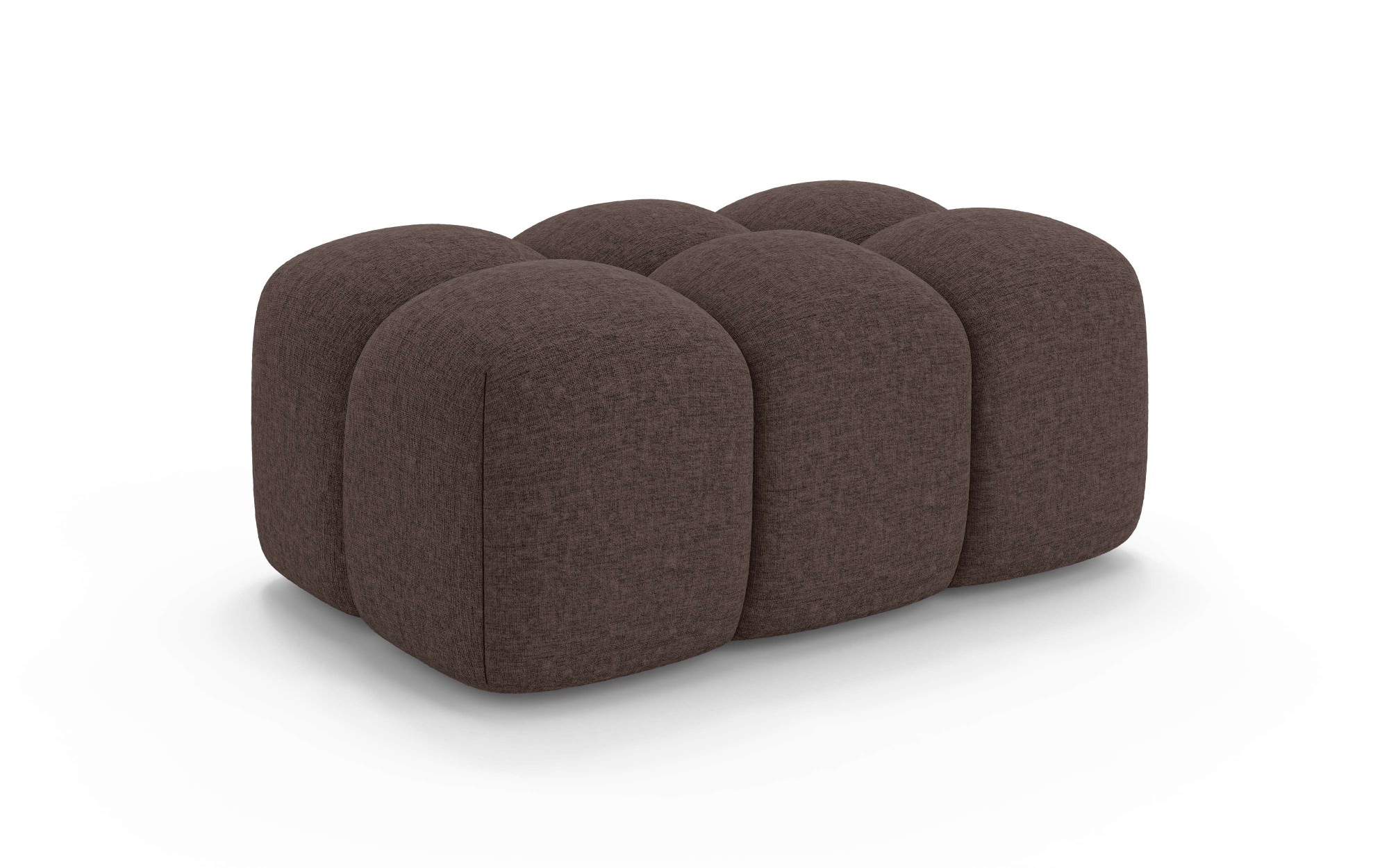 OTTO home Polsterhocker "KALLIE Sitzhocker, Bubble-Optik, Maße B/T/H: 90/60 günstig online kaufen