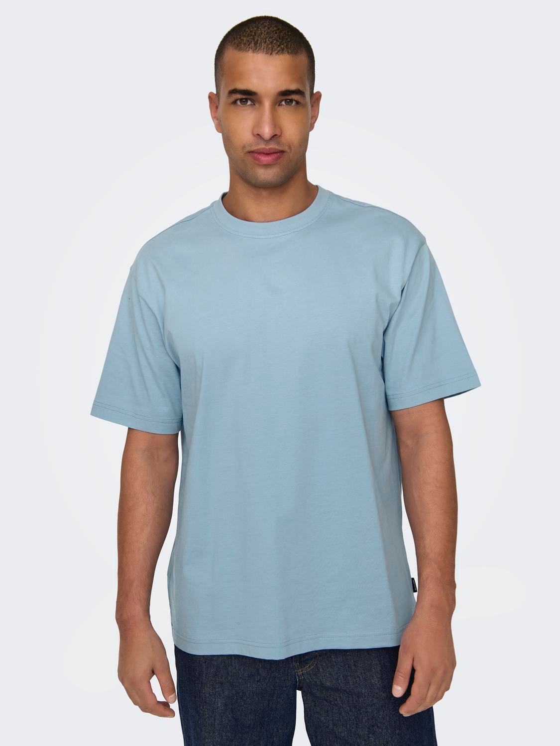 ONLY & SONS "ONSFRED RLX SS TEE" Baumwolle, relaxed fit günstig online kaufen