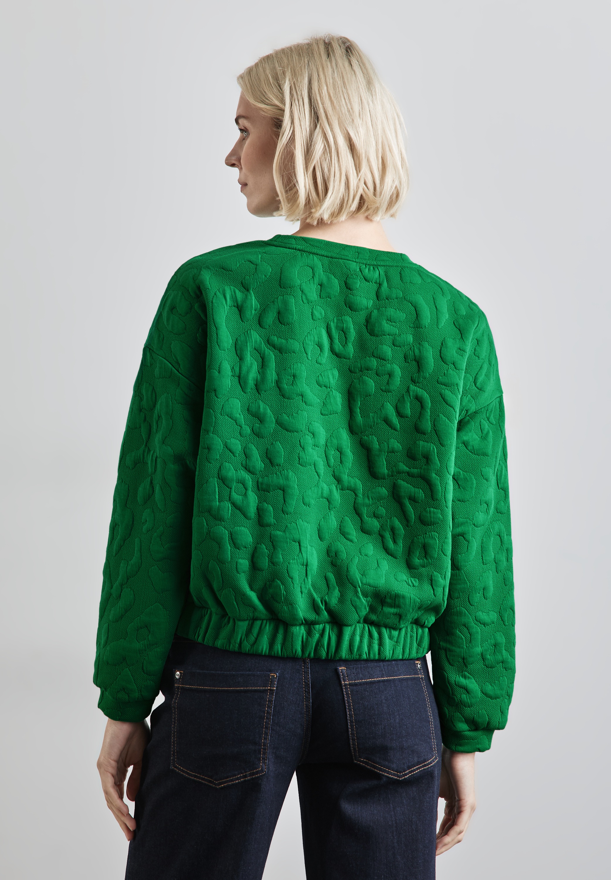 STREET ONE Sweatshirt, mit Rundhalsausschnitt