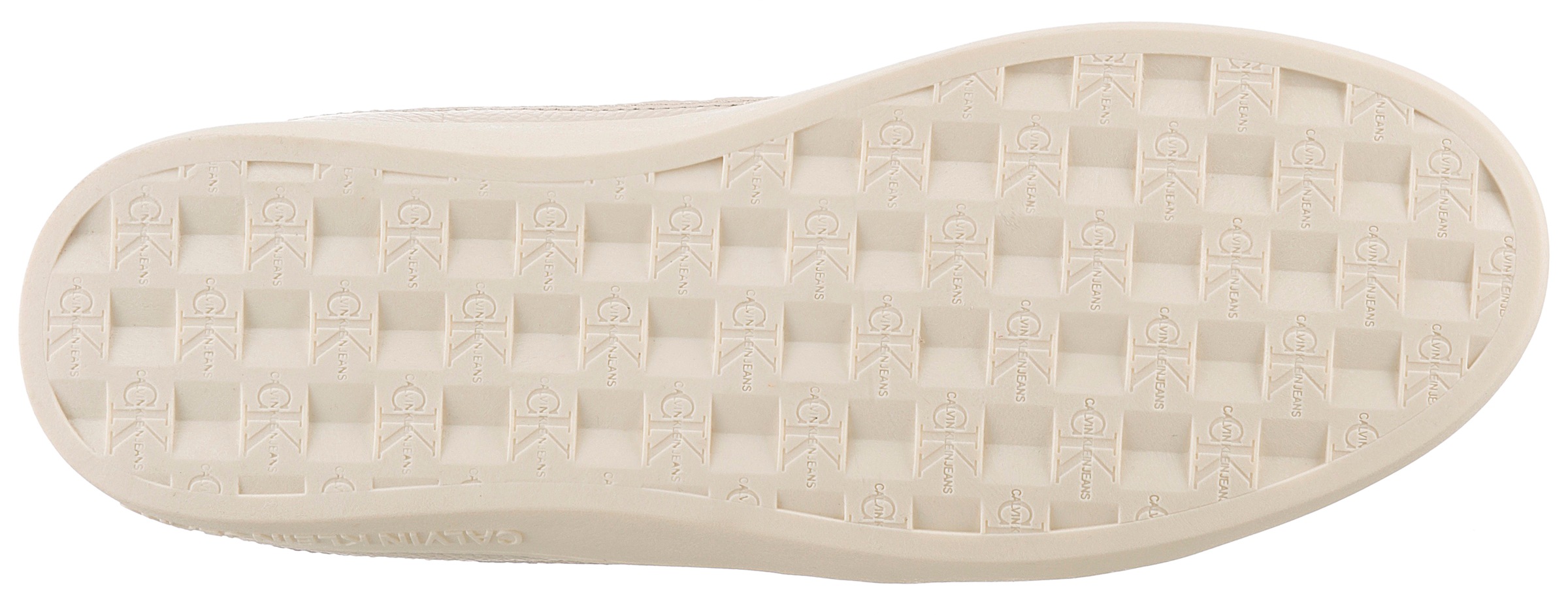 Calvin Klein Jeans Plateausneaker »CLASSIC CUPSOLE MG WMM«, Freizeitschuh, Halbschuh, Schnürschuh mit seitlichem CK-Logo