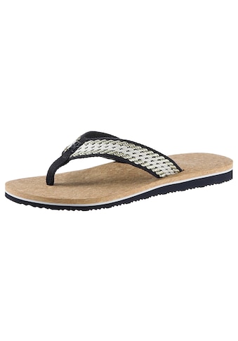 TOMMY HILFIGER Šlepetės per pirštą »TH CORK SANDAL« s...