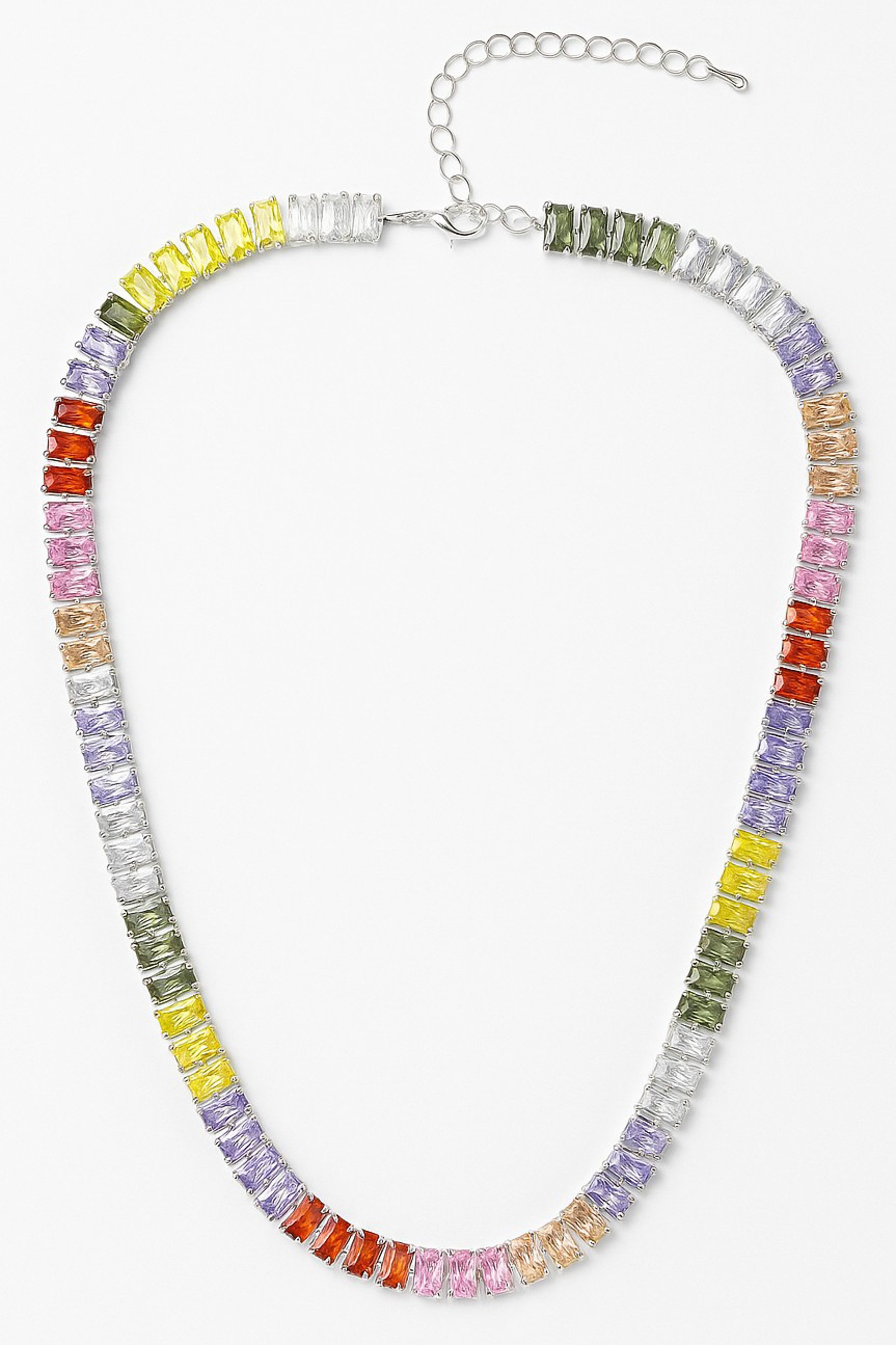 COLLEZIONE ALESSANDRO Kette mit Anhänger "Prisma", edle Halskette aus Glass günstig online kaufen