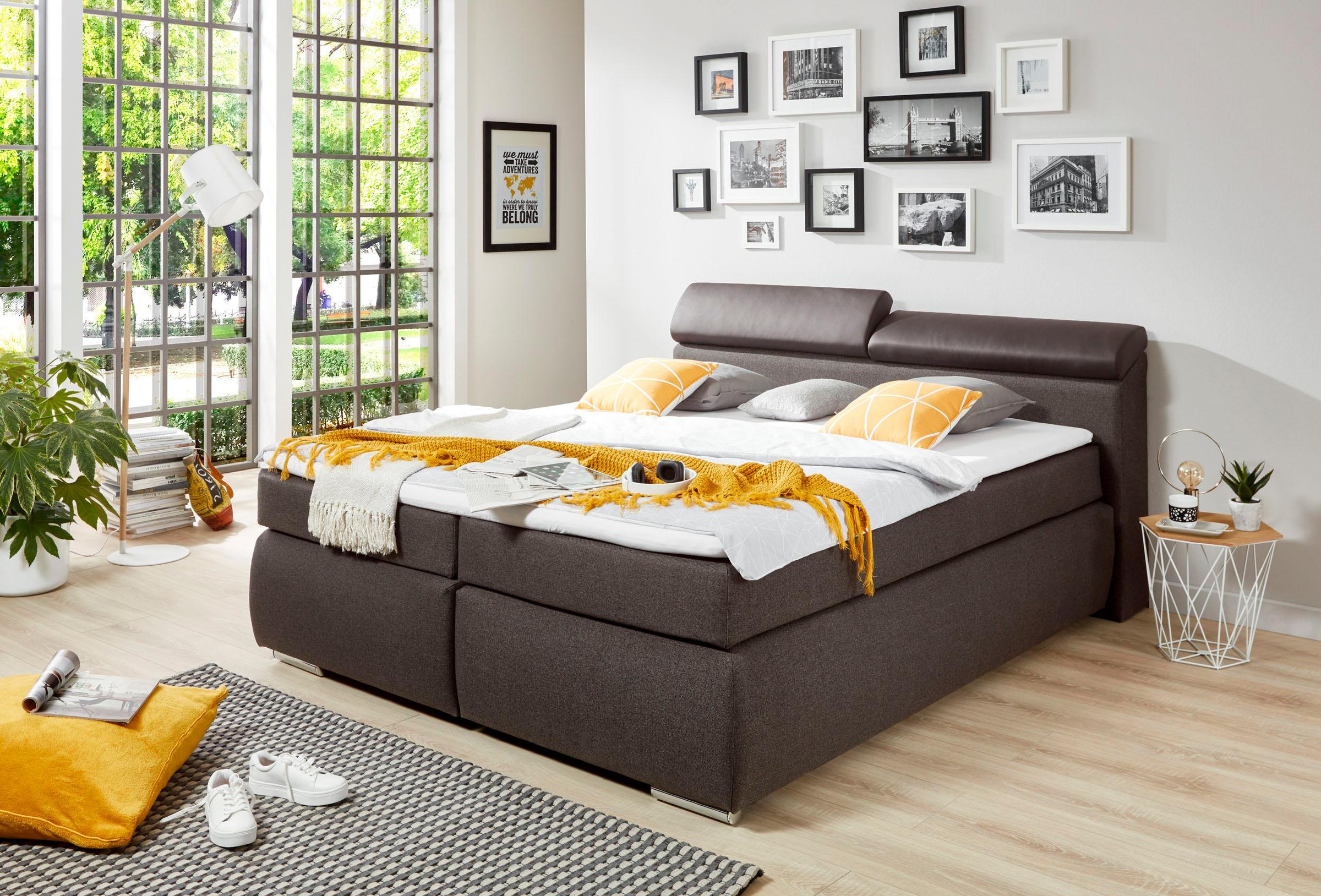 Wimex Boxspringbett Alexandria, wahlweise mit Bettkasten