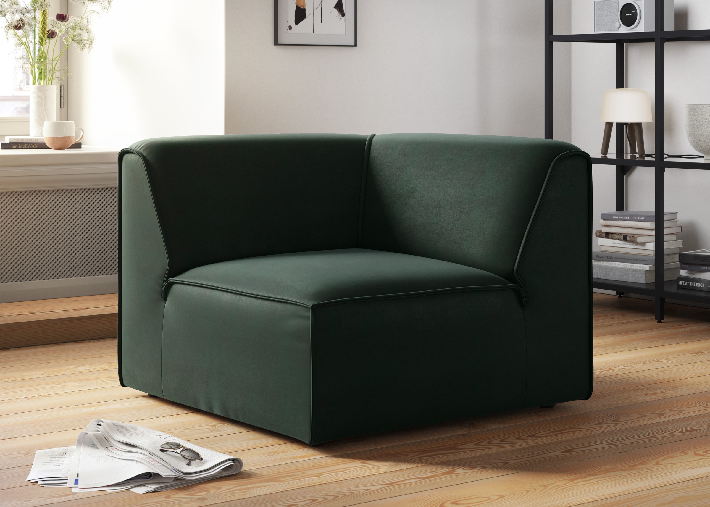 OTTO home "Merid, Sofaelement, Maße B/T/H: 97/97/46 cm" als Modul oder sepa günstig online kaufen