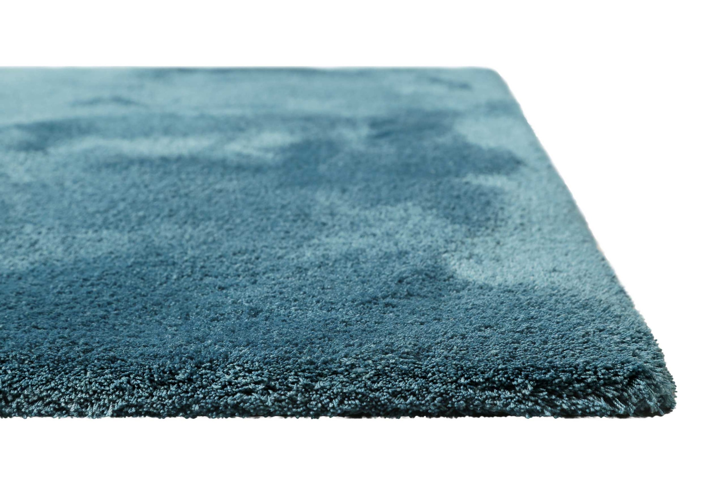 Homie Living Teppich »Sienna« quadratisch 20 mm Höhe Hochflor, Microfaser, uni, weich & kuschelig, Wohnzimmer, Schlafzimmer