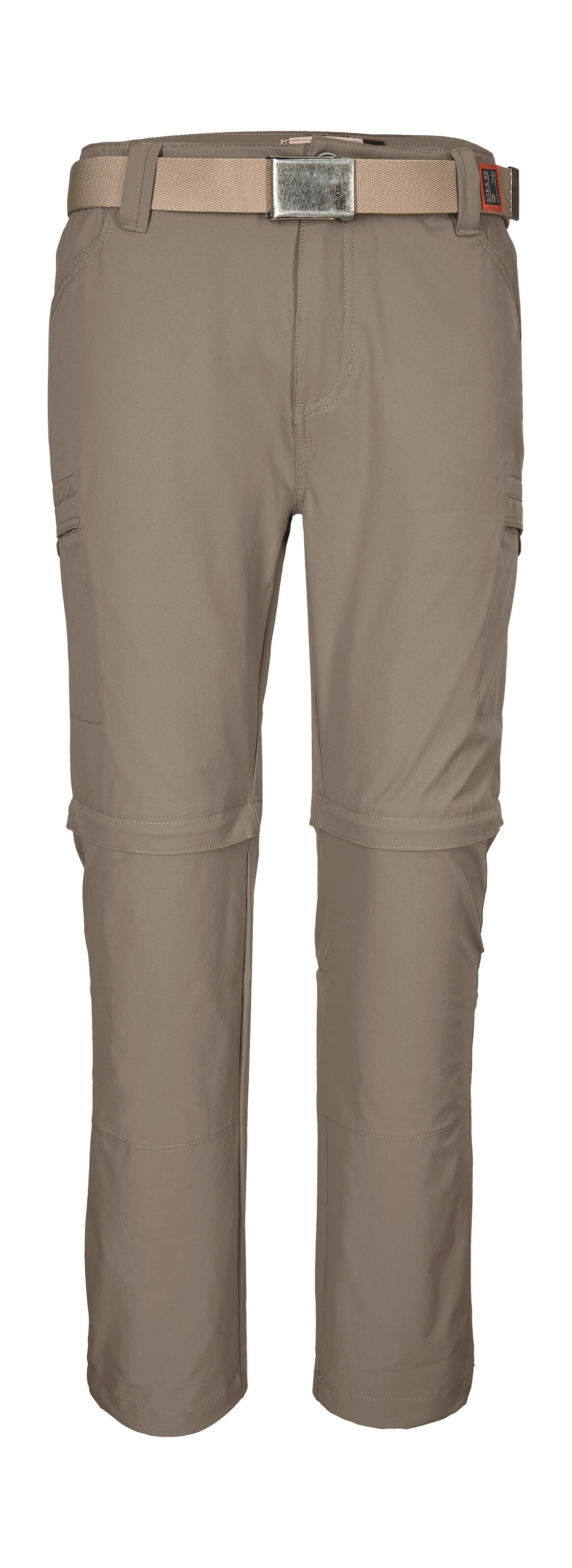 Zip-off-Hose "GS 14 MN PNTS", Herren, Gr. 52, Normalgrößen, sand, Obermaterial: 100% Polyester;Futter: 80% Polyester, 20% Baumwolle, G.I.G.A. DX BY KILLTEC, Hosen, Zip-Off Hose mit HYDROCOOL, schnelltrocknend, Stretch, mit Gürtel