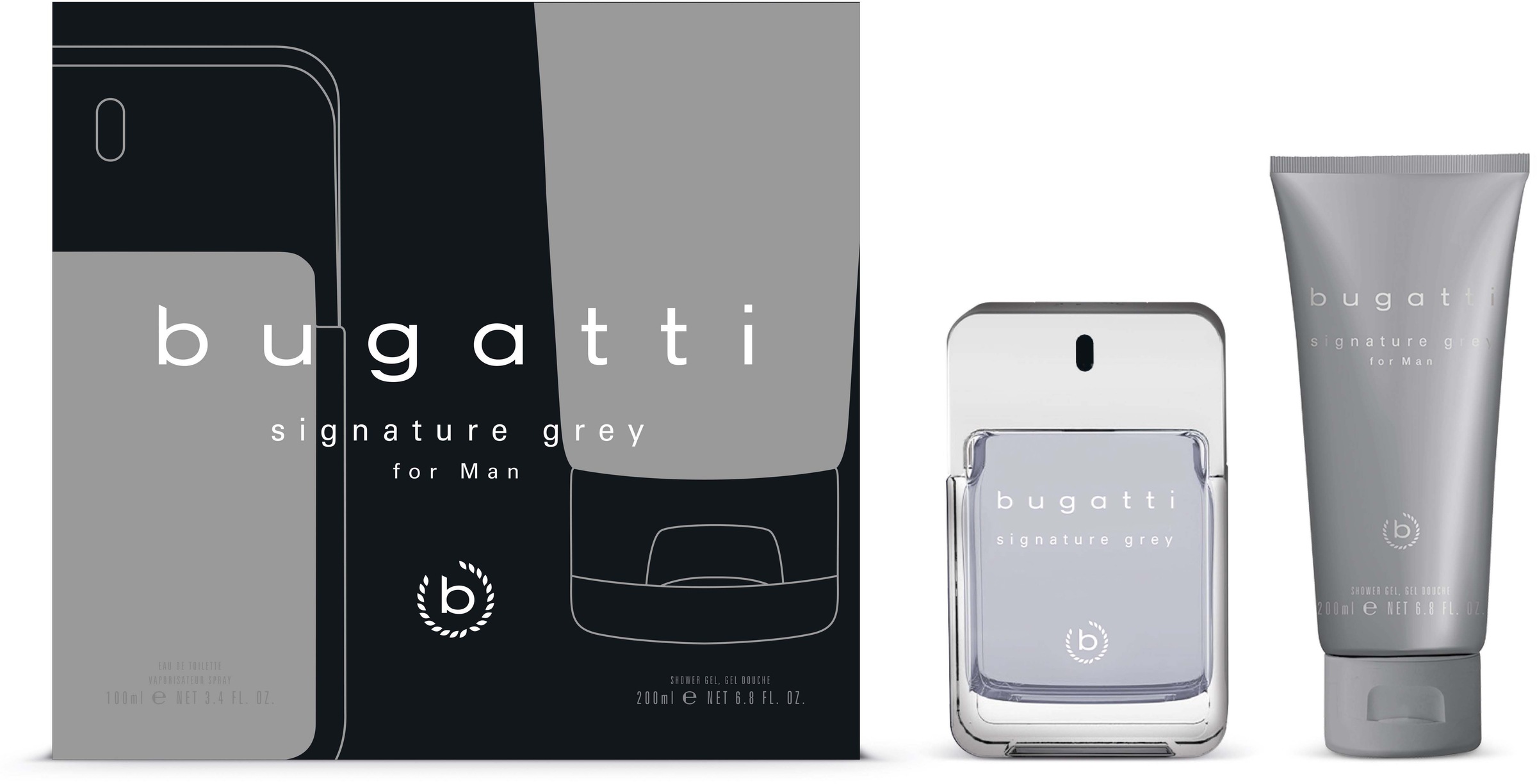bugatti Duft-Set »Signature man«, (Set, 2 tlg., Eau de Toilette + Duschgel) kaufen