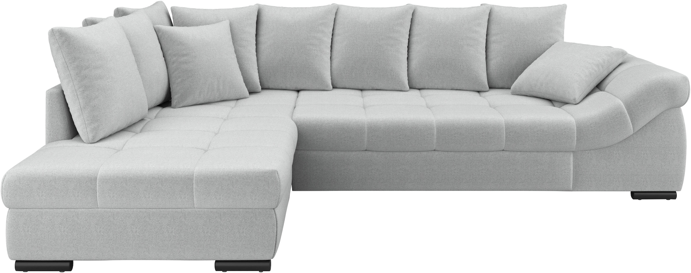 Mr. Couch Ecksofa "Pietro, L-Form, mit Bett, wahlweise mit Kaltschaum" mit günstig online kaufen