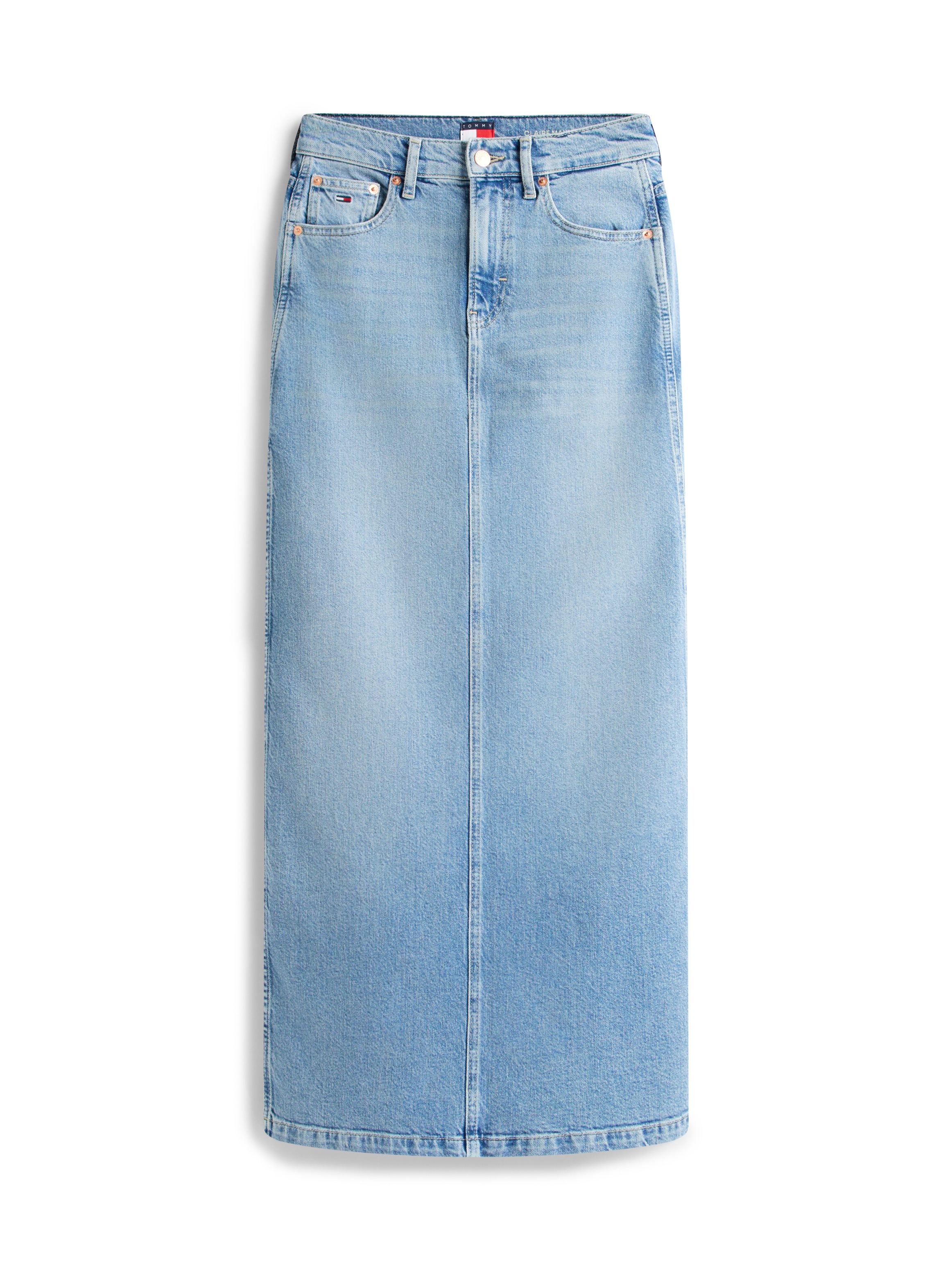 Tommy Jeans Jeansrock »CLAIRE MAXI SKIRT BJ8131« mit hohem Bund und Seitenschlitz