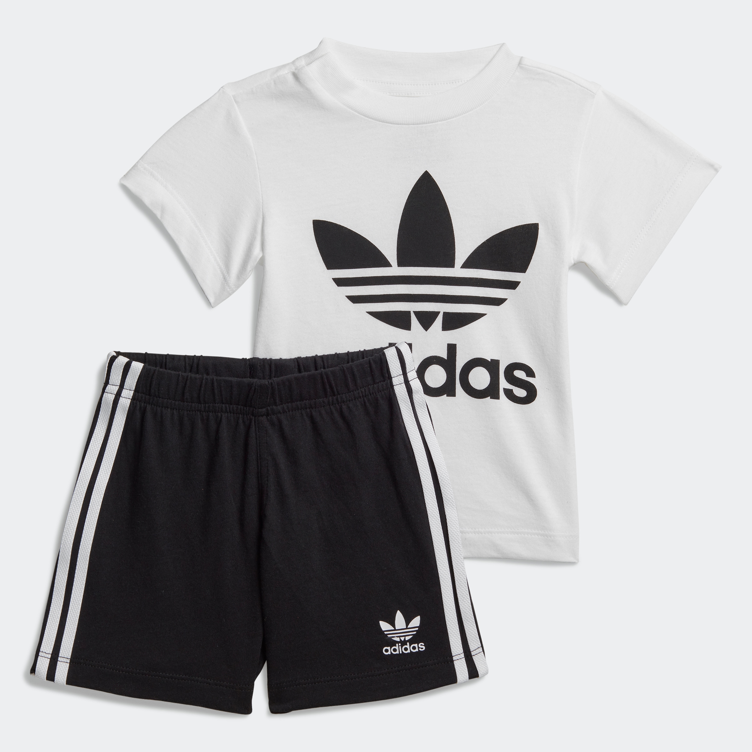 adidas Originals T-Shirt & Shorts UND »TREFOIL SHORTS bestellen | (Set) online BAUR SET«