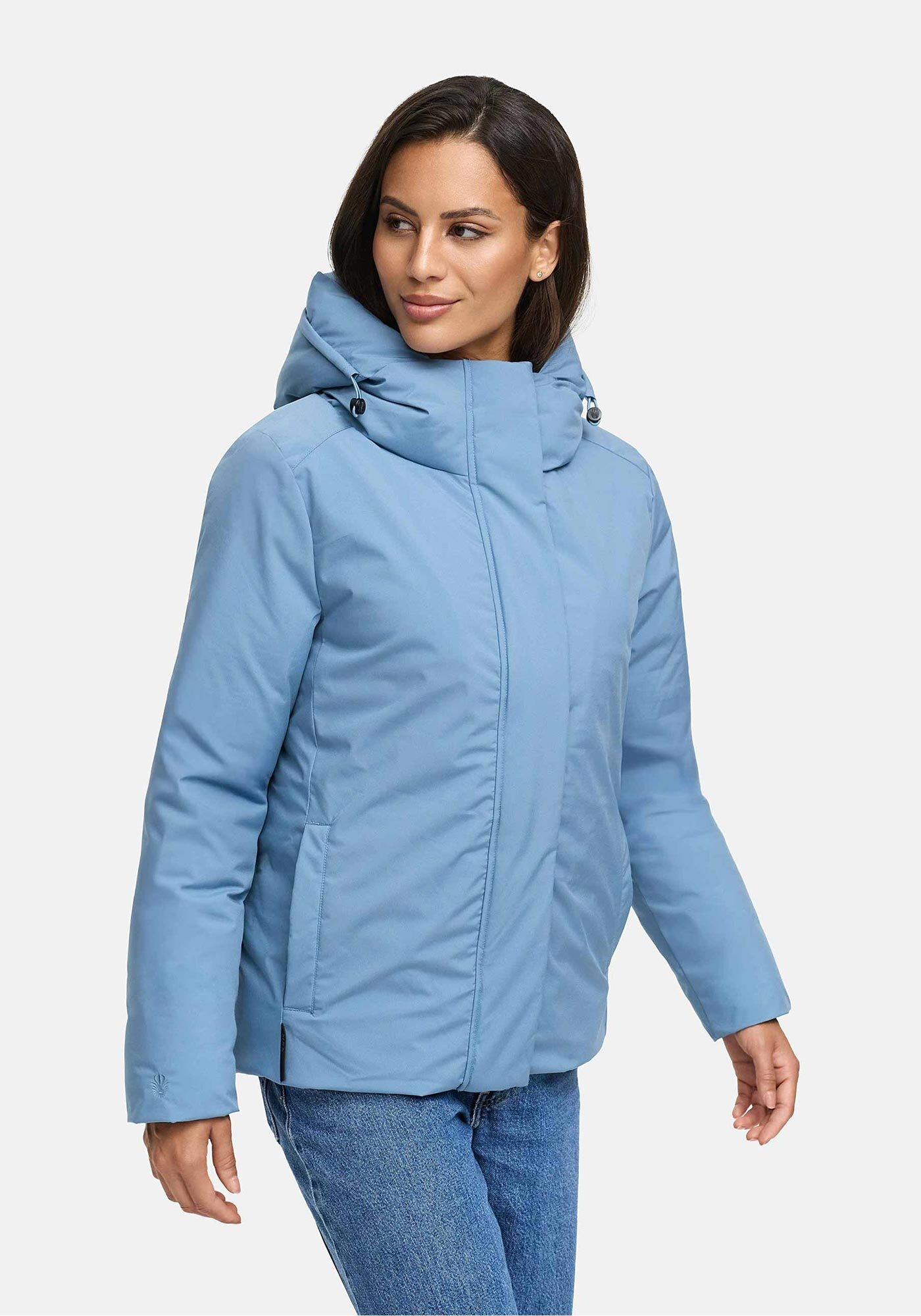 Marikoo Winterjacke "Yeminaa" warm für den Winter - hinten länger geschnitten